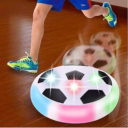 AirSoccer: Fun Indoor Game Air Floating Football with Inbuilt Battery for Family & Friends - Image 2