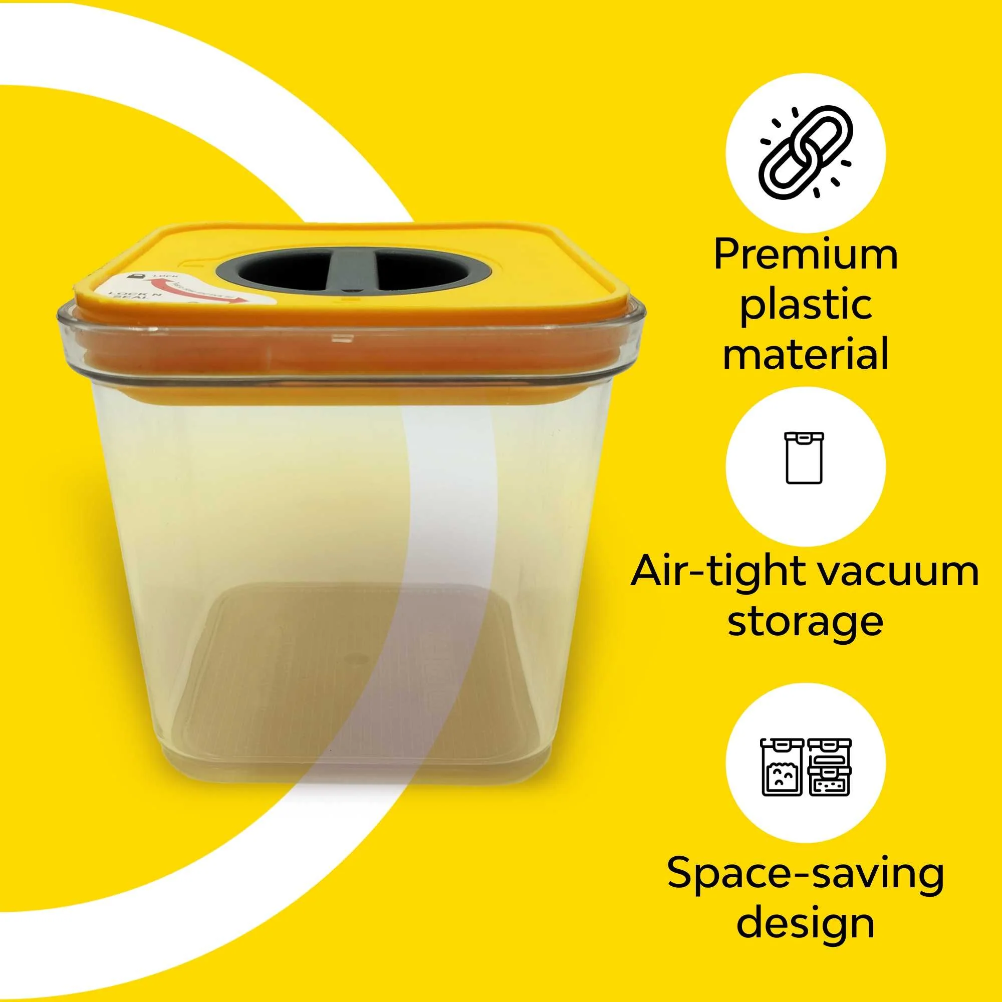 Airtight Vacuum Storage Box - Set Of 2 - Image 4