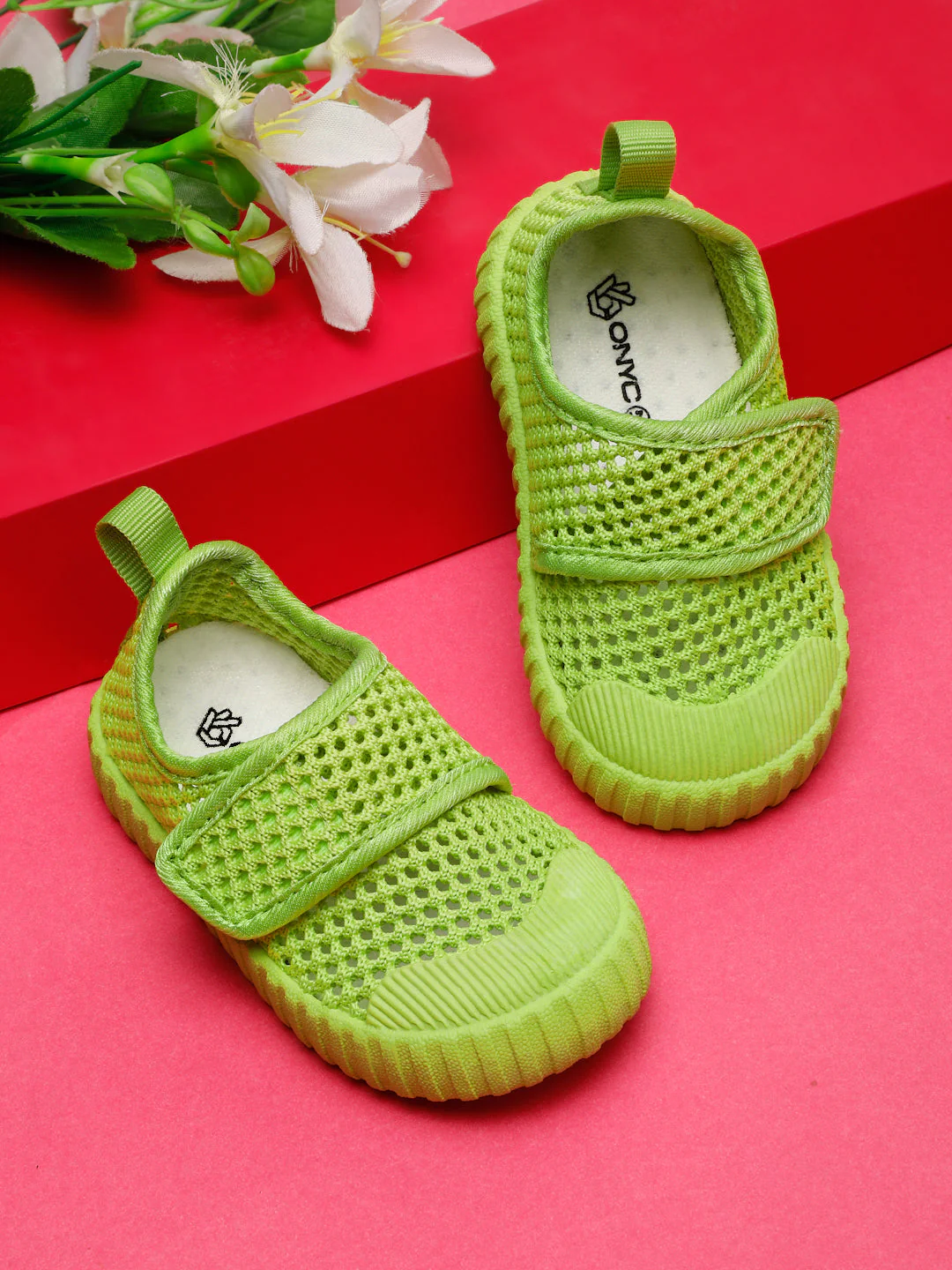 AIRY Toddlers' First Step Breathable Shoes - LimeGreen (Unisex) - Image 189