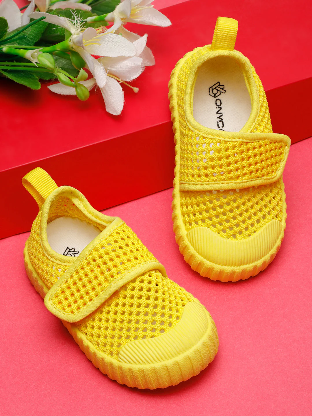 AIRY Toddlers' First Step Breathable Shoes - Yellow (Unisex) - Image 162