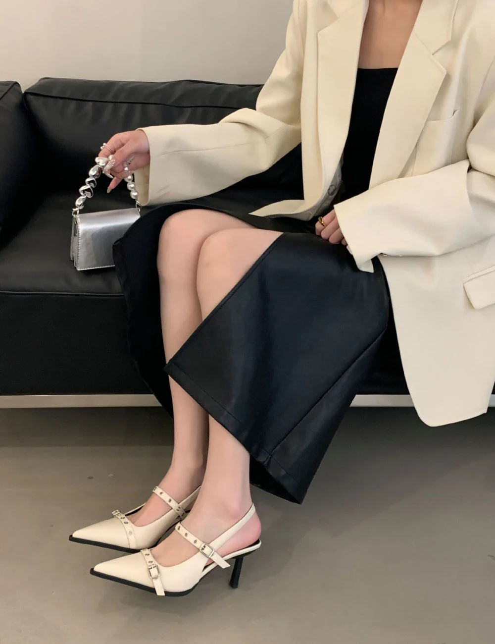 Alaia Buckled Pumps - Image 7