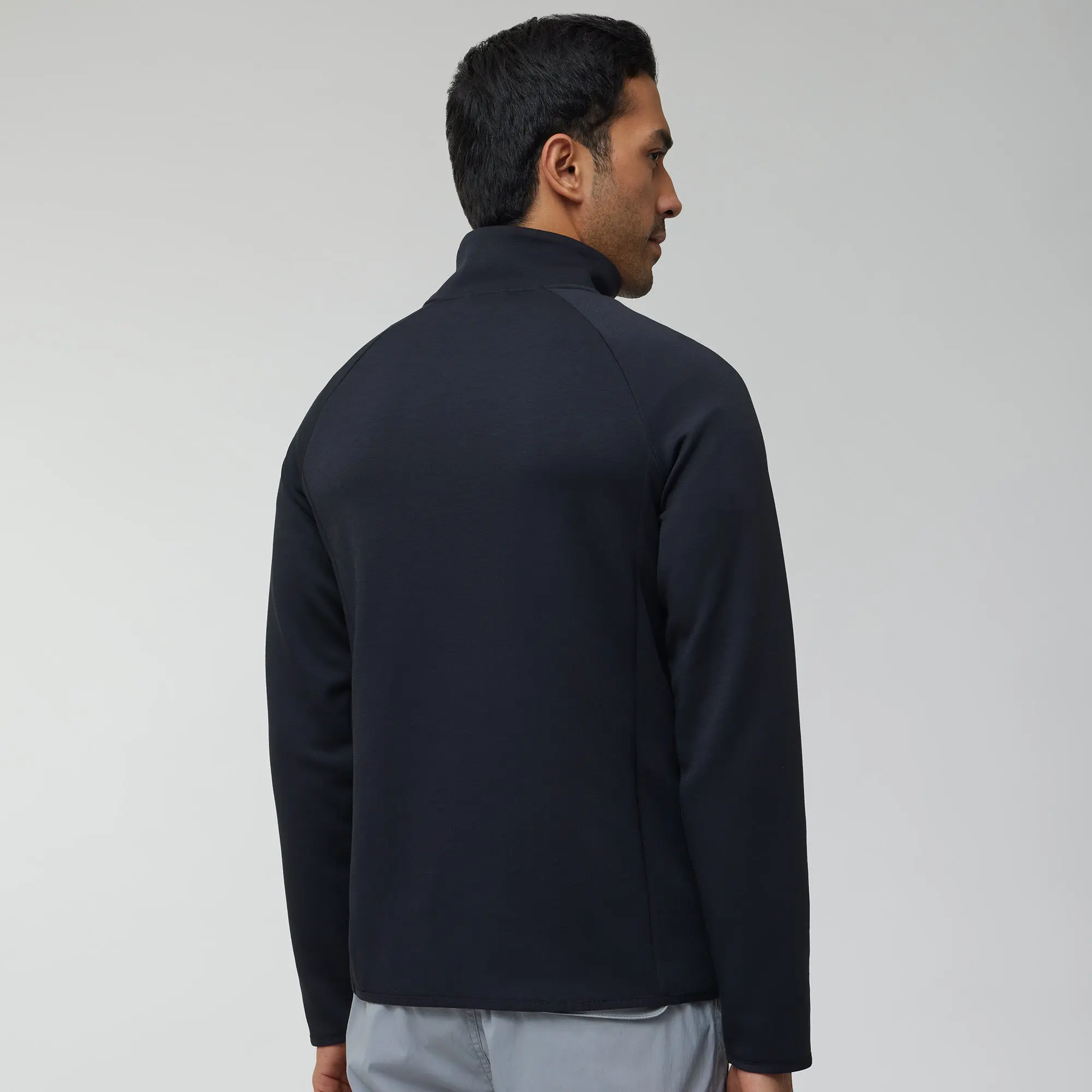 Alpha Half Zip Sweatshirt Pitch Black - Image 2