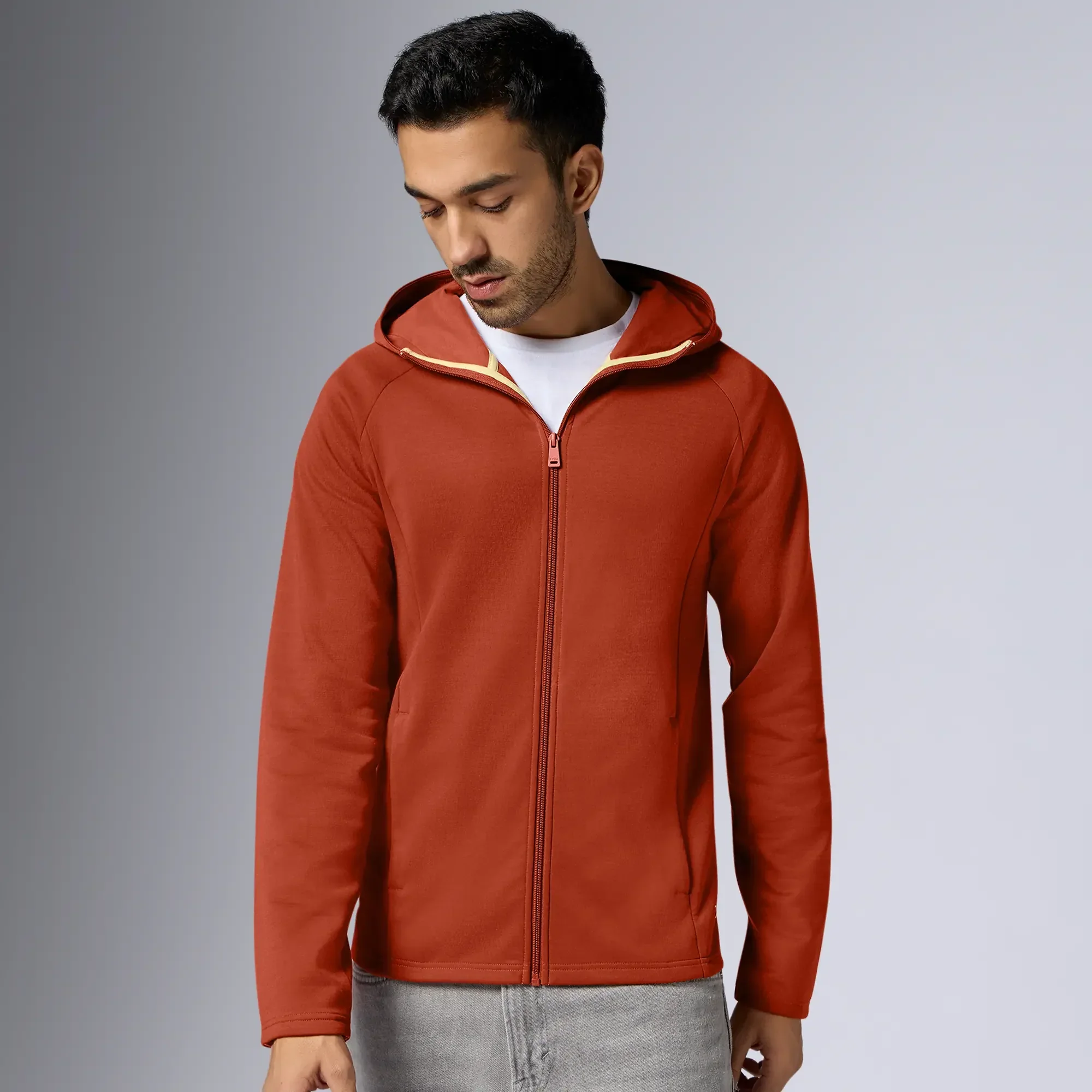 Alpha Hoodies Jackets Auburn Red - Image 3