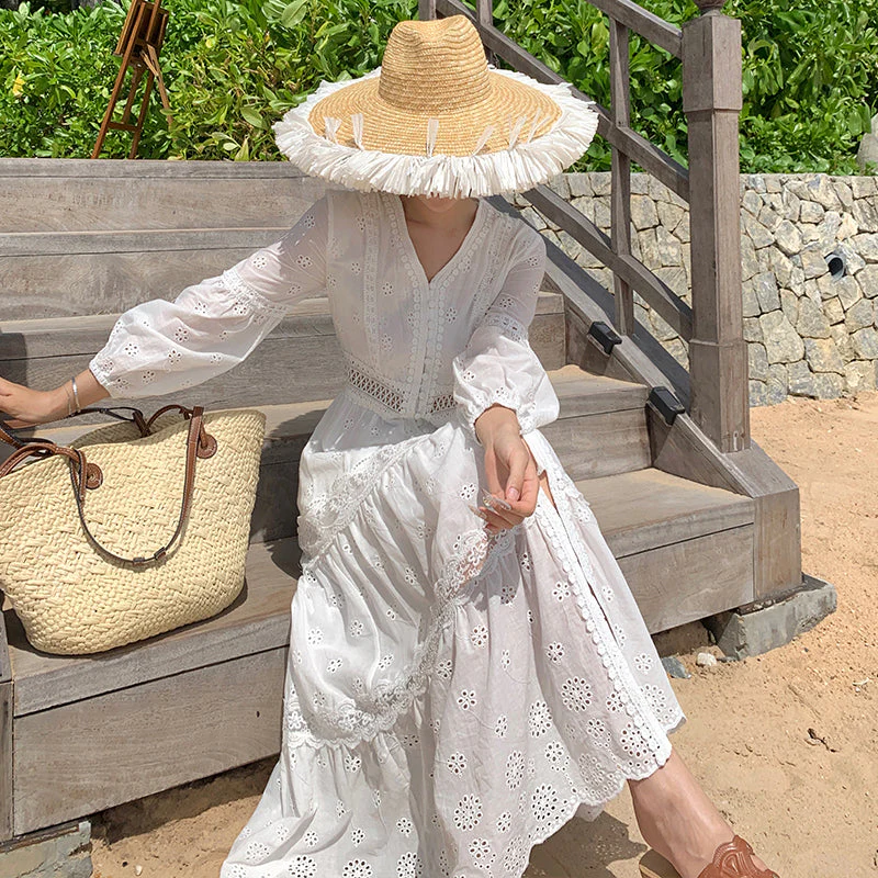 Amaya Embroidered Summer Dress - Image 2
