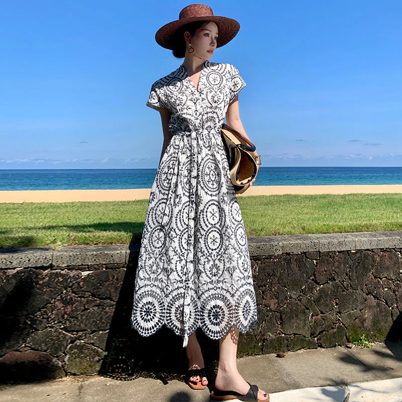 Amaya Emroidery Dress - Image 4