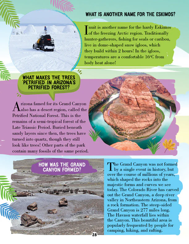 Amazing Places Encyclopedia for Children Age 5 - 15 Years- All About Trivia Questions and Answers - Image 9