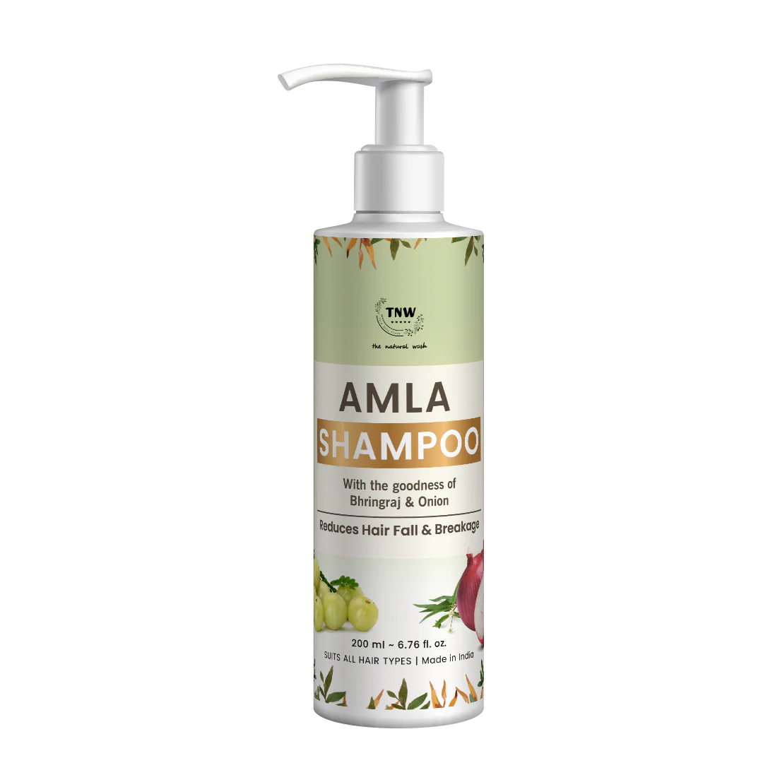 Amla Shampoo (Anti-Hair Fall Shampoo with Natural Ingredients).