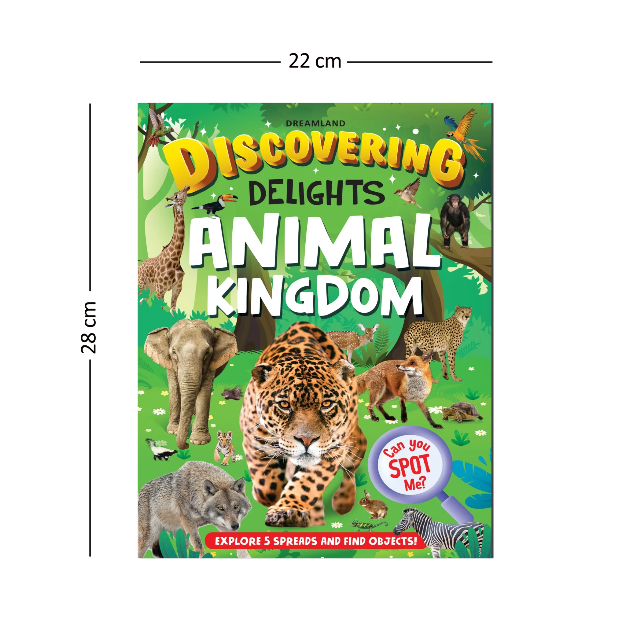 Animal Kingdom Discovering Delights Flap Book for Kids Age 4 - 10 years - Image 2