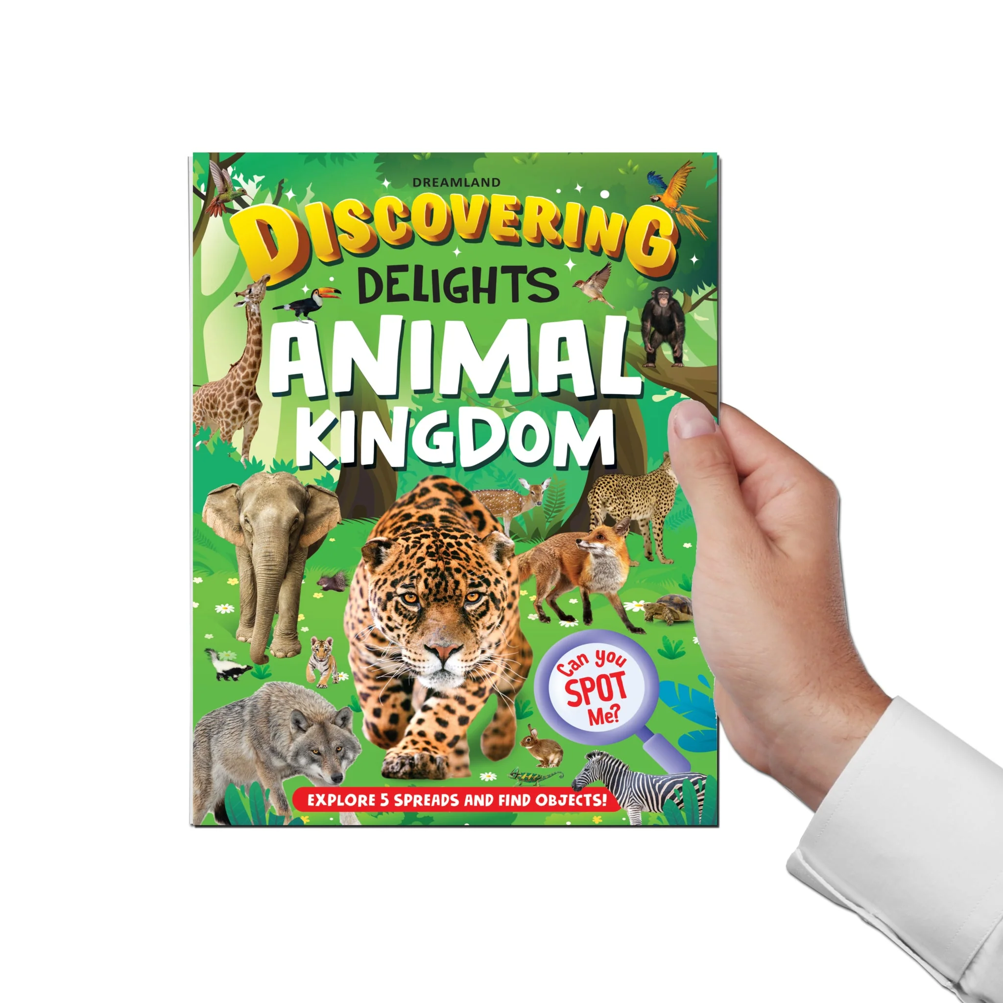 Animal Kingdom Discovering Delights Flap Book for Kids Age 4 - 10 years - Image 3