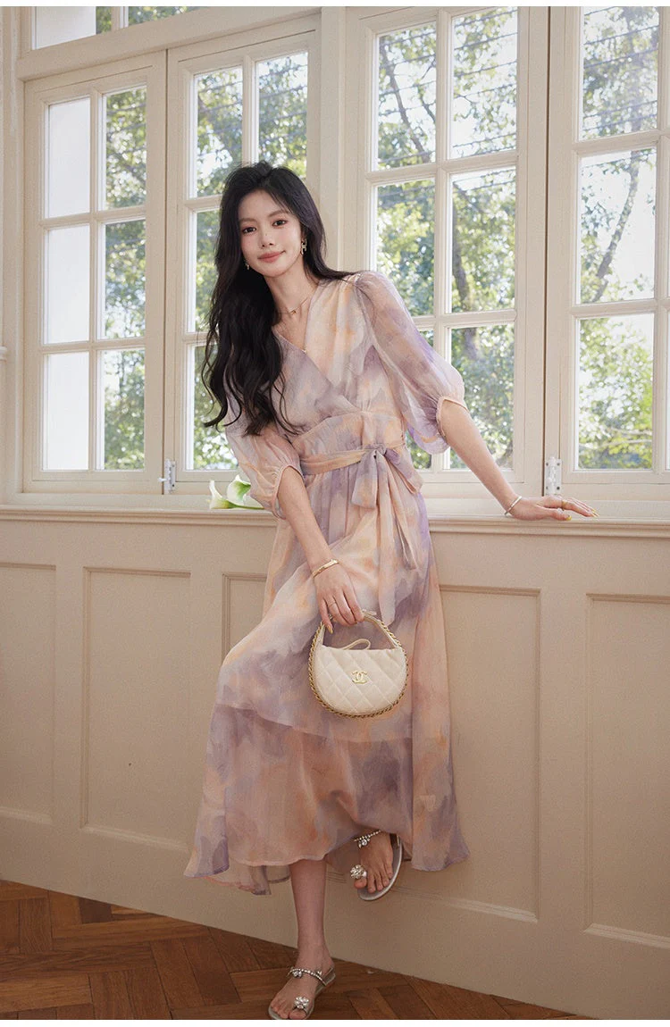 Anna Print Dress - Image 4