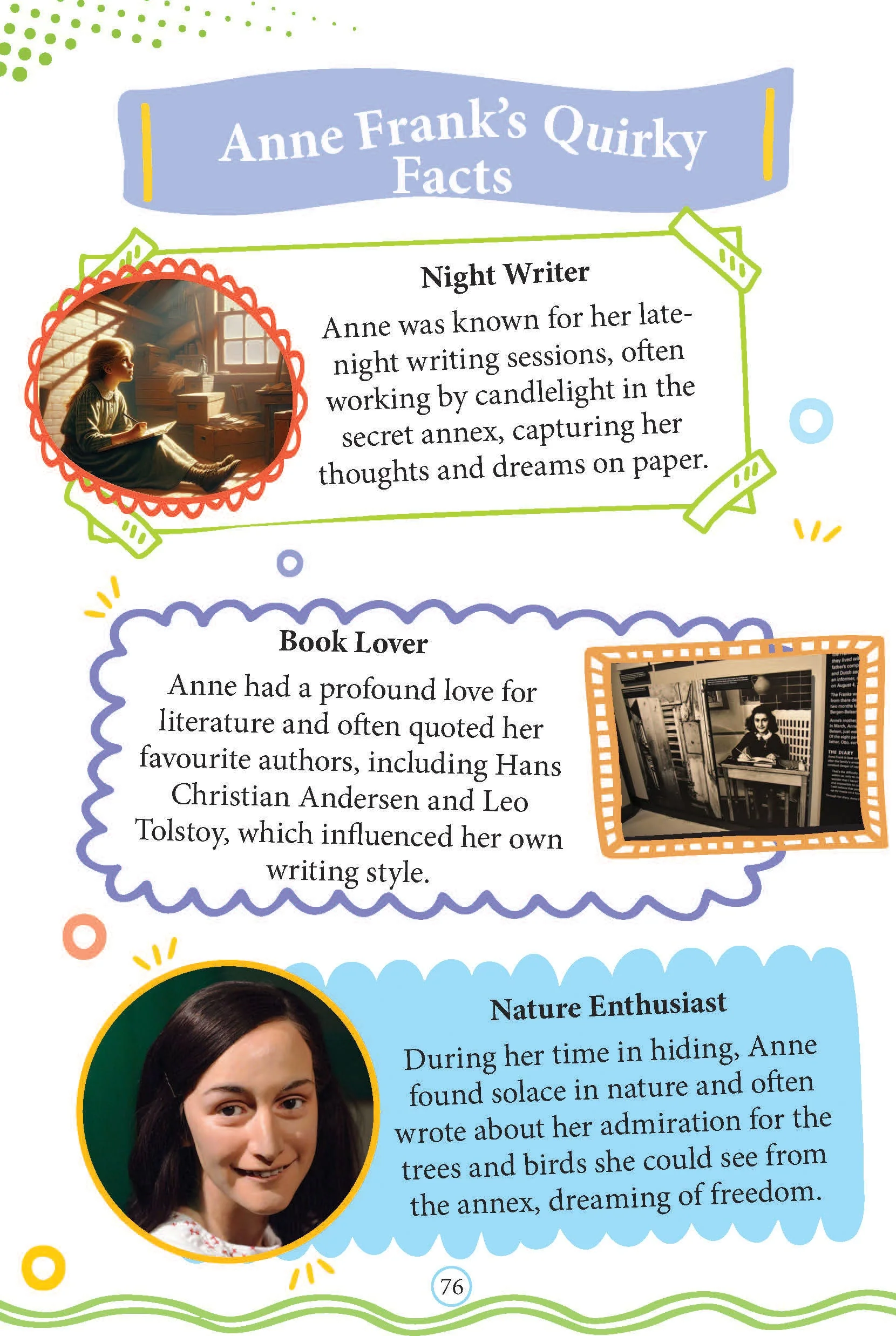 Anne Frank Icons of Inspiration  Illustrated Biography for Kids Age 6 - 12 Years - Image 10