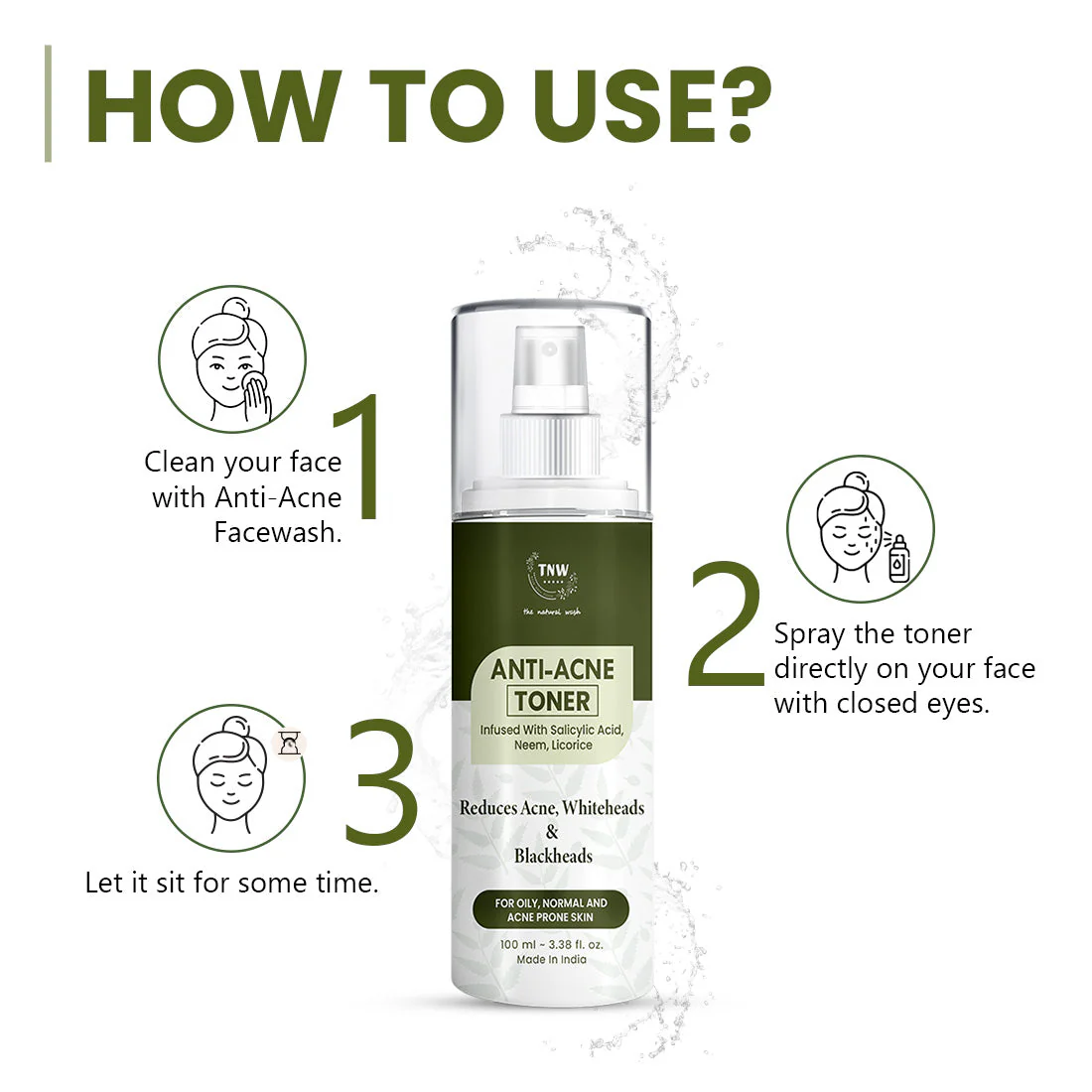 Anti-Acne Toner for Clear & Texture-free Skin. - Image 3