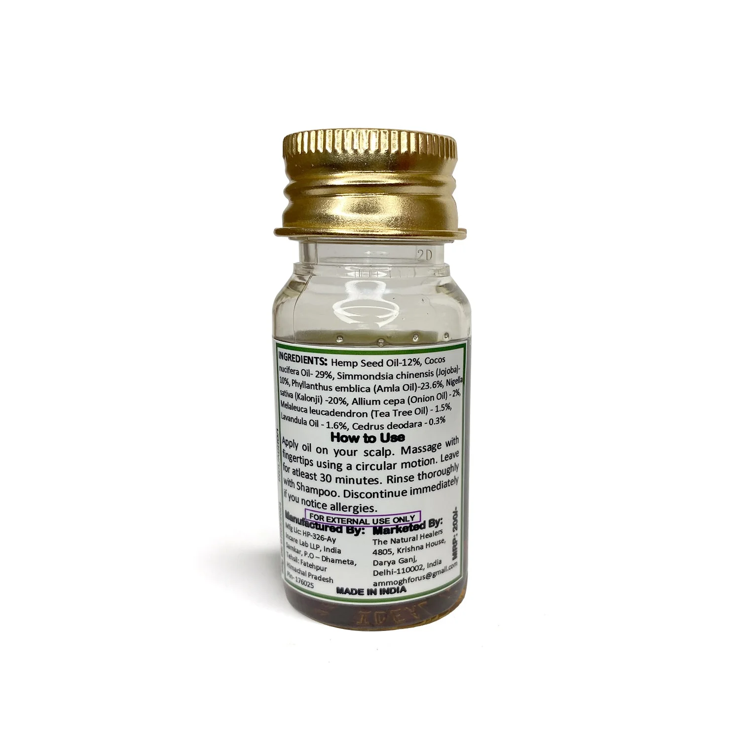 Anti Dandruff Oil | Travel Pack - Image 6
