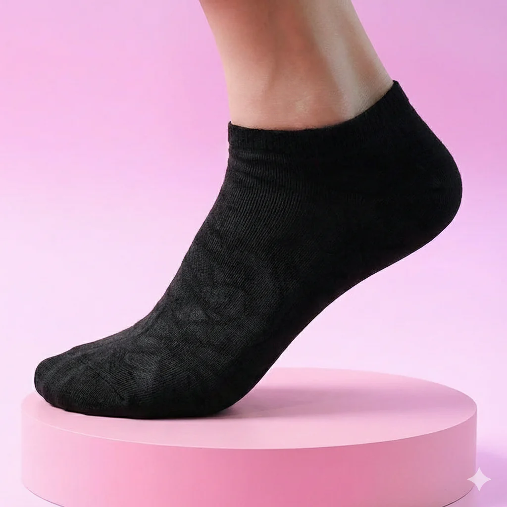 Anti-Slip No-Show Liner Socks – Breathable Invisible Socks for Daily Wear - Image 2
