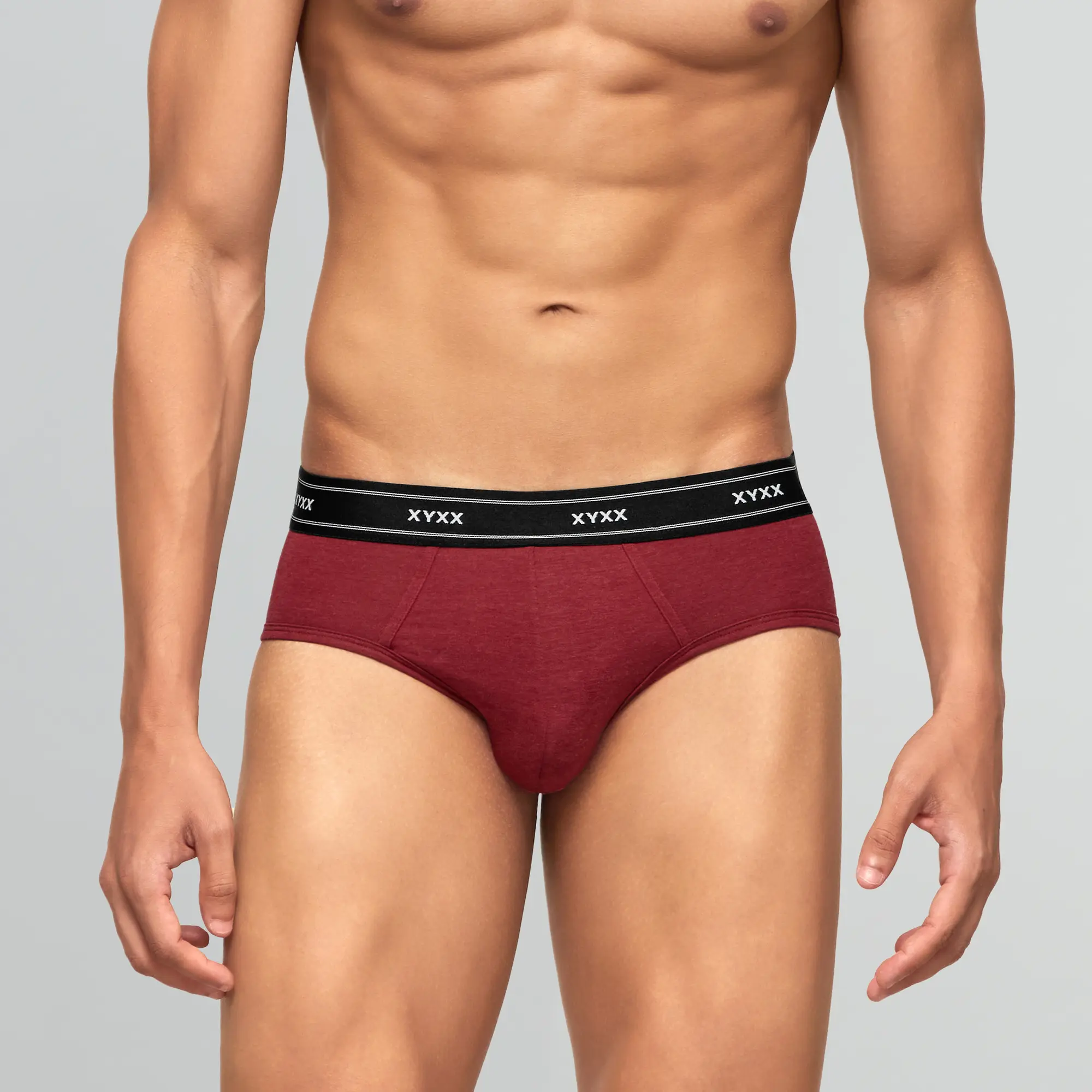 Apollo Bamboo Cotton Briefs Bold Burgundy