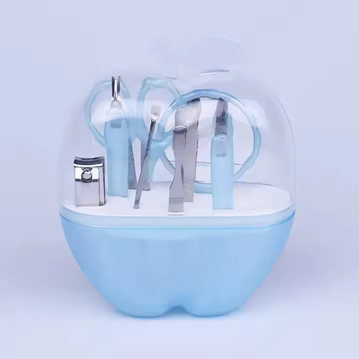 Apple Shaped Manicure Set Nail Art Clippers And Scissors Tools 1pc - Image 4