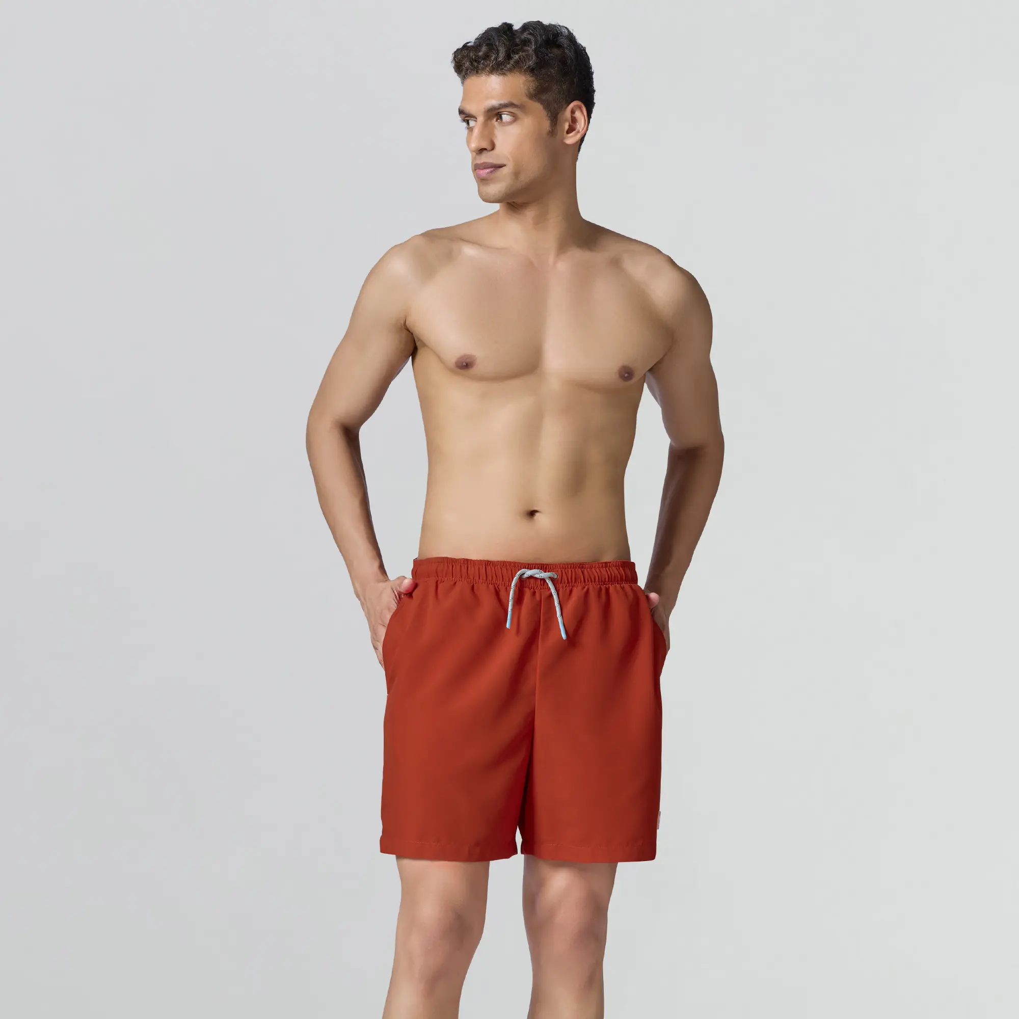 Aqua Swim Shorts Candy Red - Image 4