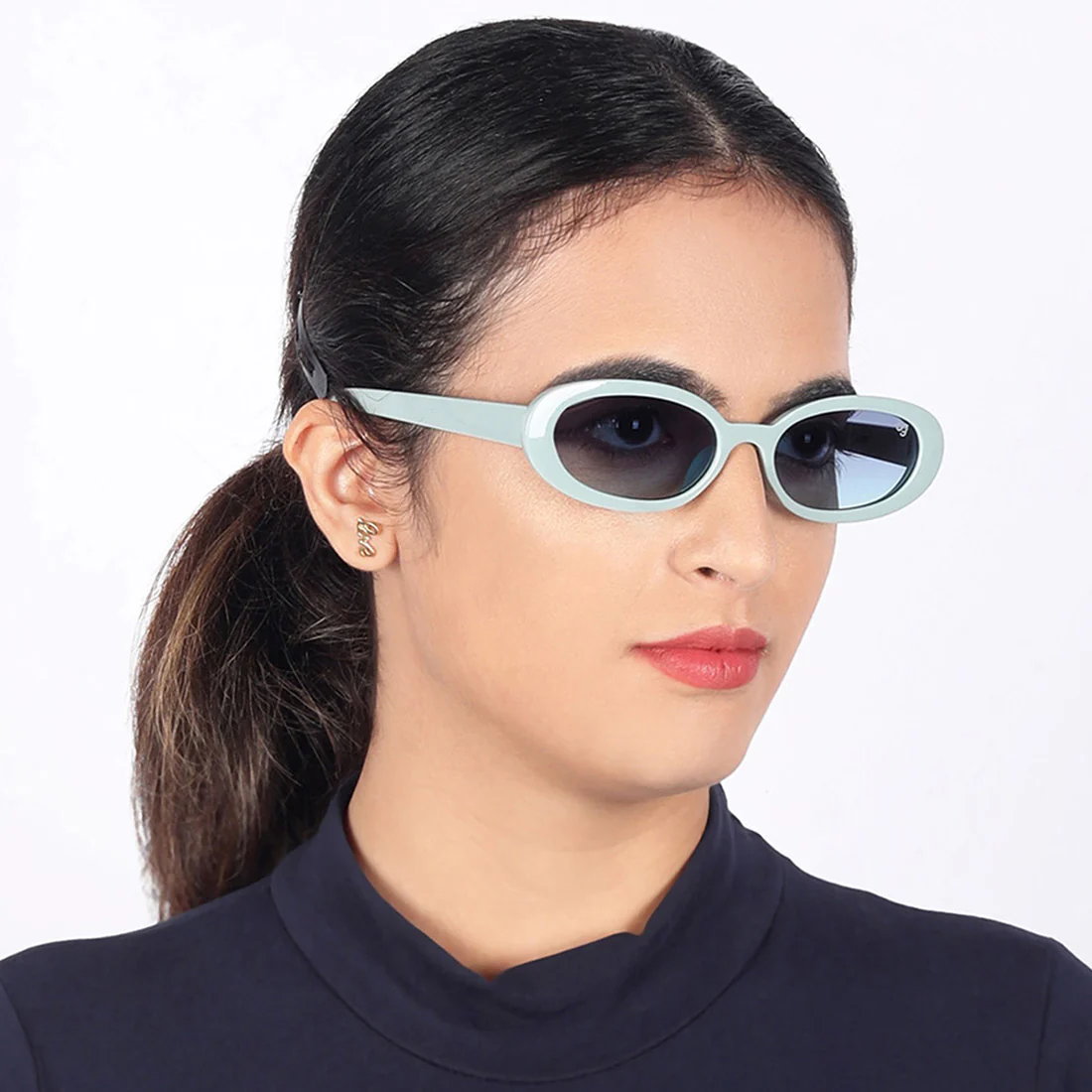 Aqua Way Oval Sunglasses - Image 4