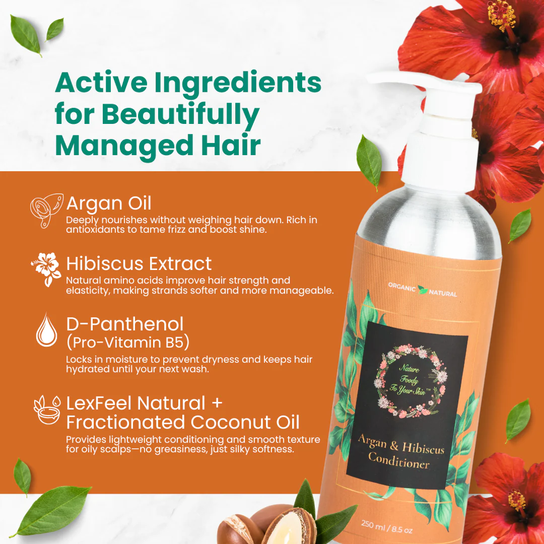 Argan and Hibiscus Conditioner - Image 4