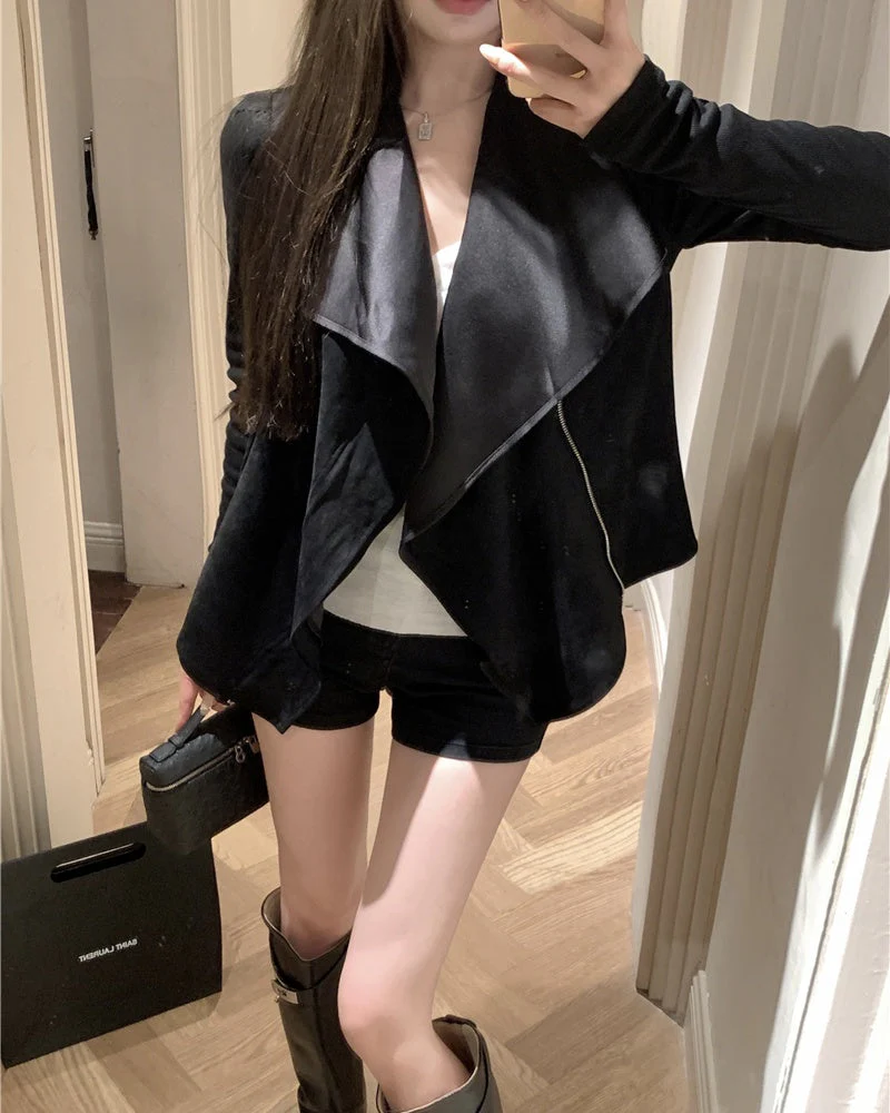 Ariana Casual Suede Jacket - Image 2