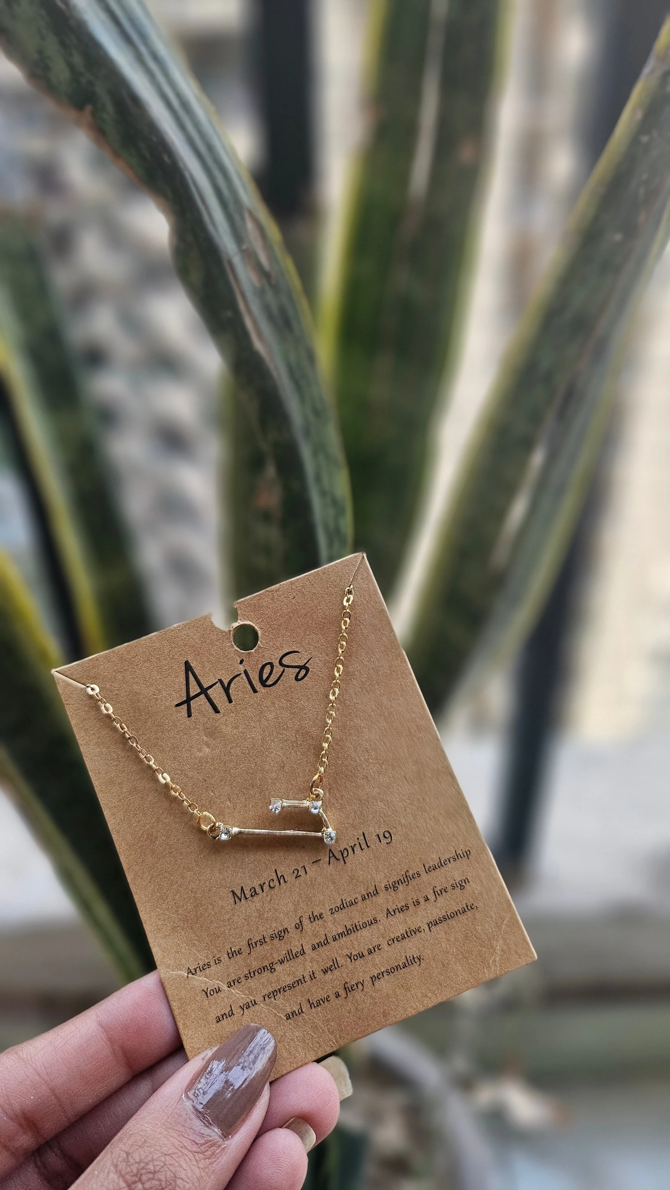Aries Constellation Necklace - Image 2