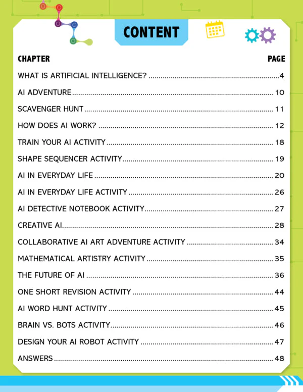 Artificial Intelligence Activity Book for Kids 7+- Activities about AI, Computers & Machine Learning - Image 2