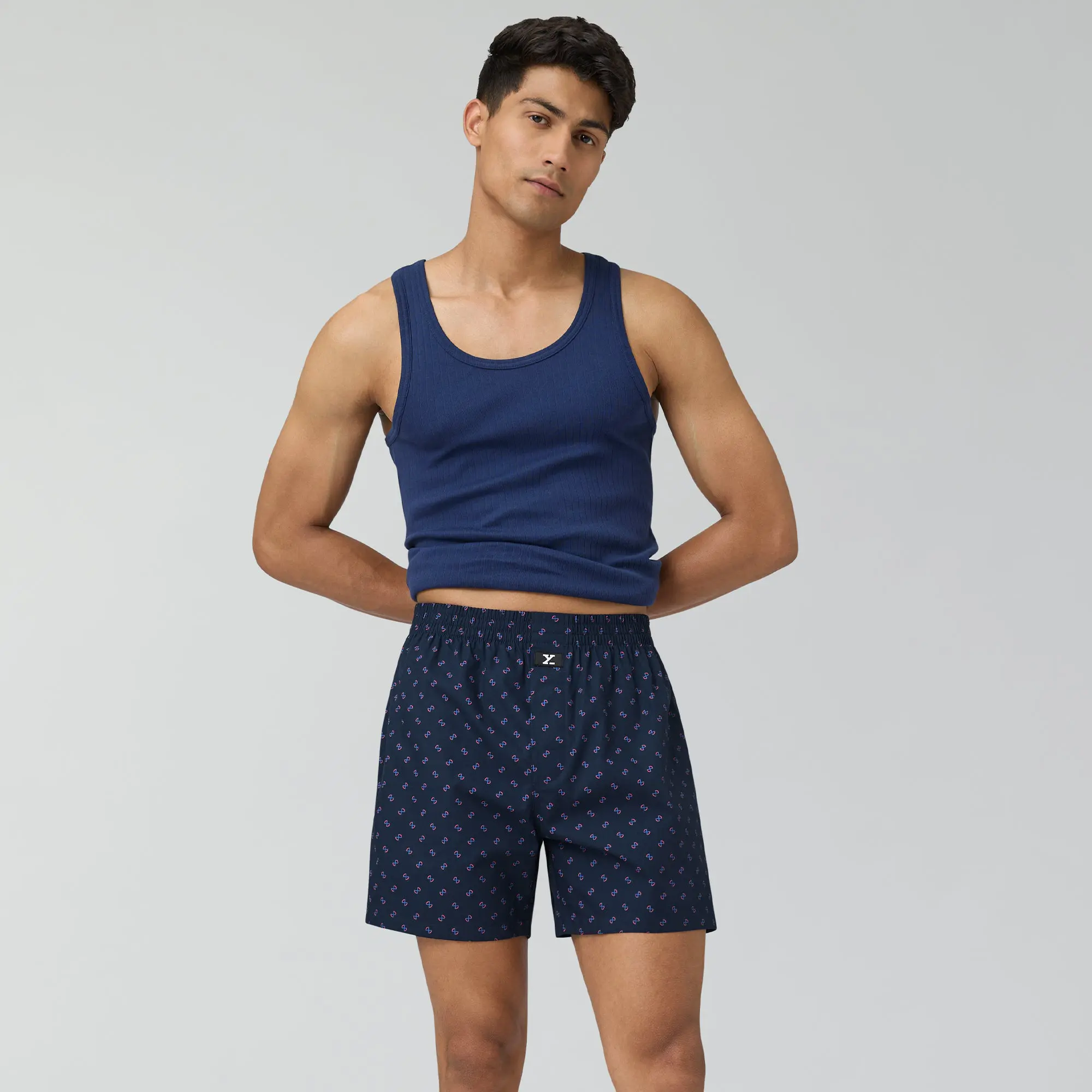 Astor Lounge Inner Boxers Infinity Blue - Image 2