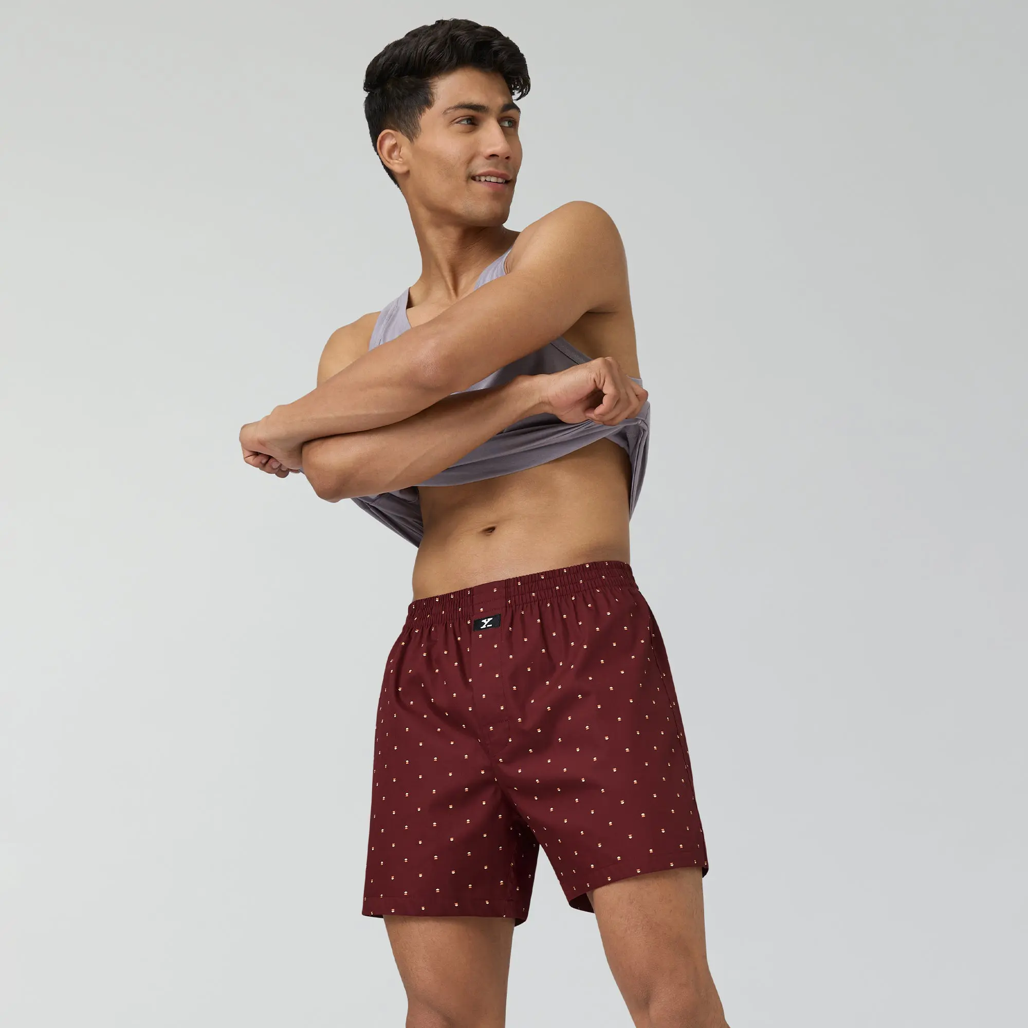 Astor Lounge Inner Boxers Orb Brown - Image 2