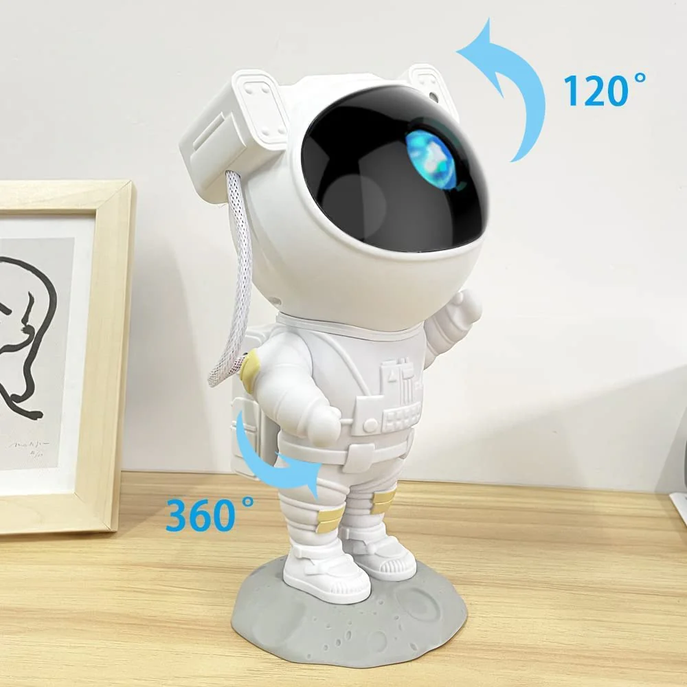 Astronaut Galaxy Ceiling Light Projector with Timer - Image 3