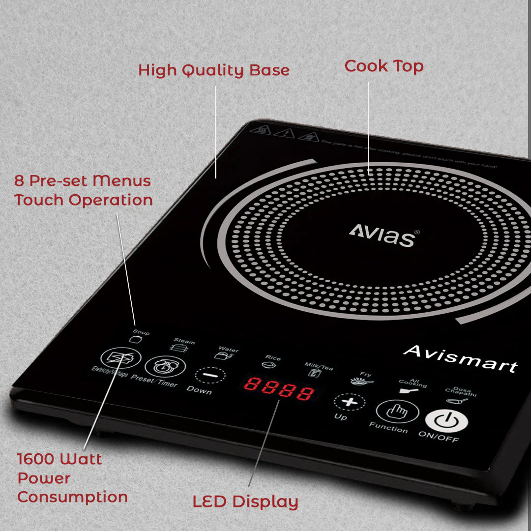 Avismart (Electric Stove)| Induction Stove |1600Watts - Image 3