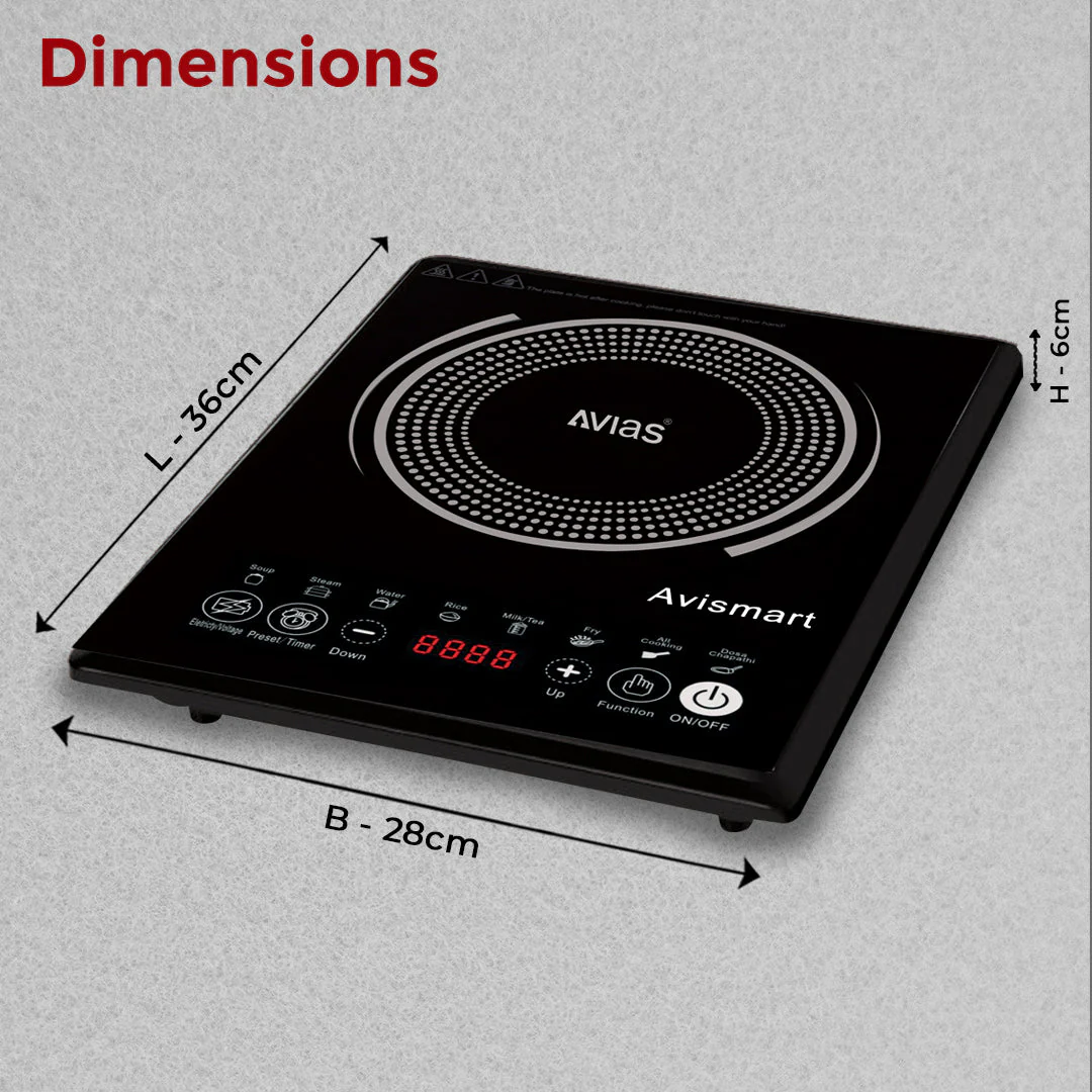 Avismart (Electric Stove)| Induction Stove |1600Watts - Image 4