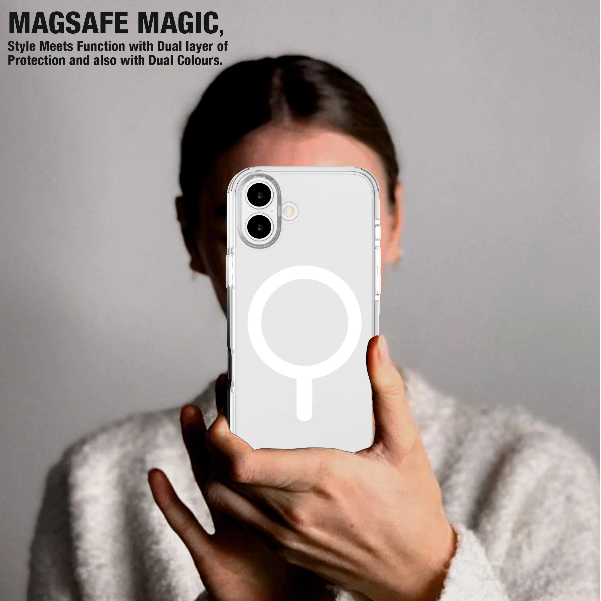 AVON SNAP Dual Colour Mag-Safe Compatible Case for iPhone 16 Series - Image 9