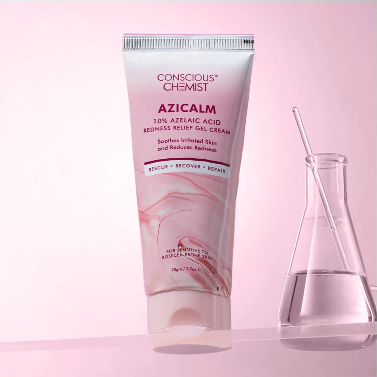 Azicalm Redness & Inflammation Relief Cream | 10% Azelaic Acid | 50 gms | BS