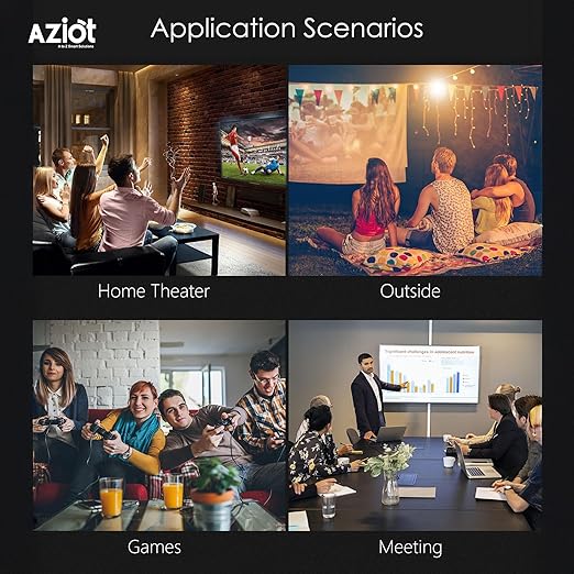 Aziot 130” Essence Smart Home Projector - Image 3