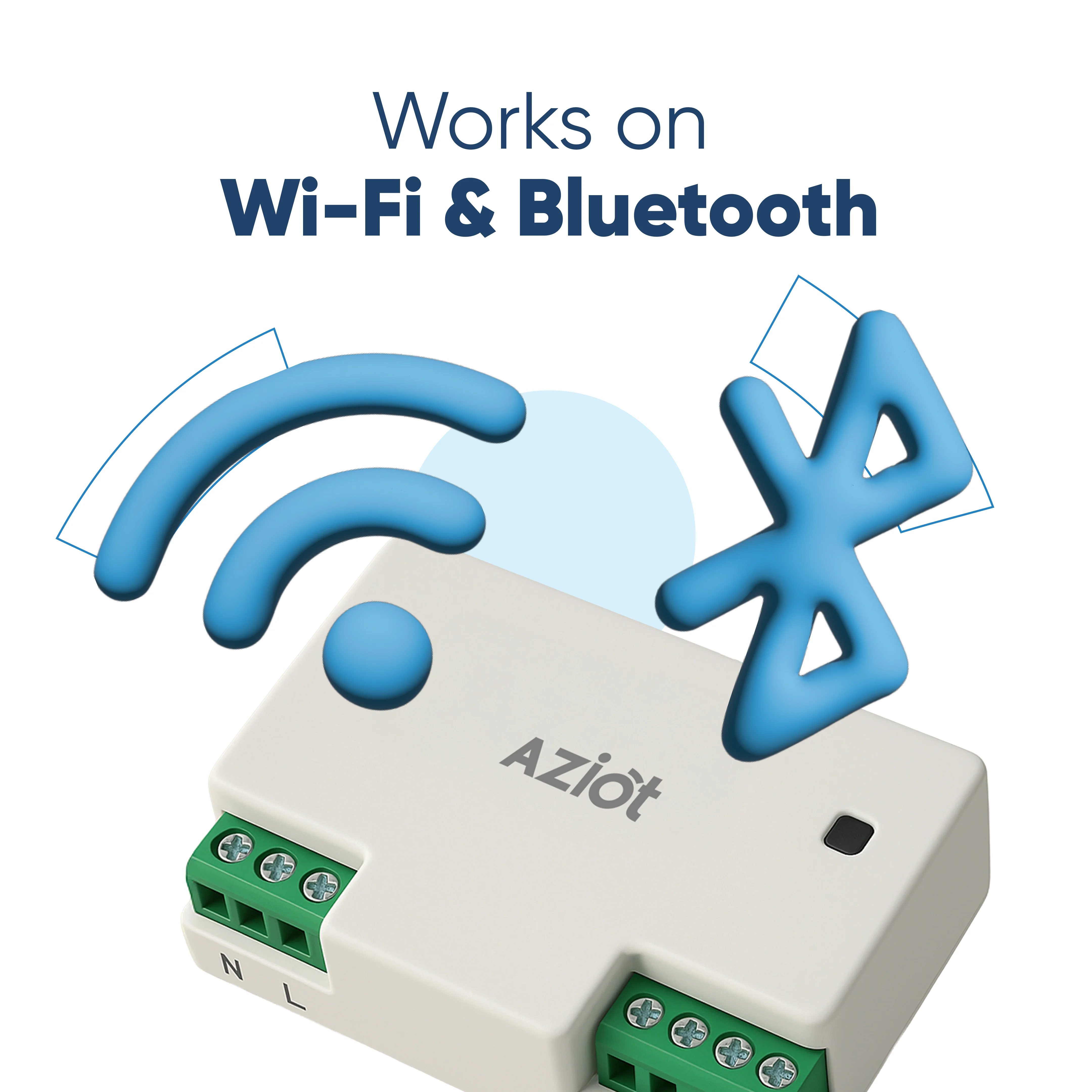 AZIOT 3+1 (Node) Fan Smart Switch - WiFi/Bluetooth Enabled - Image 4