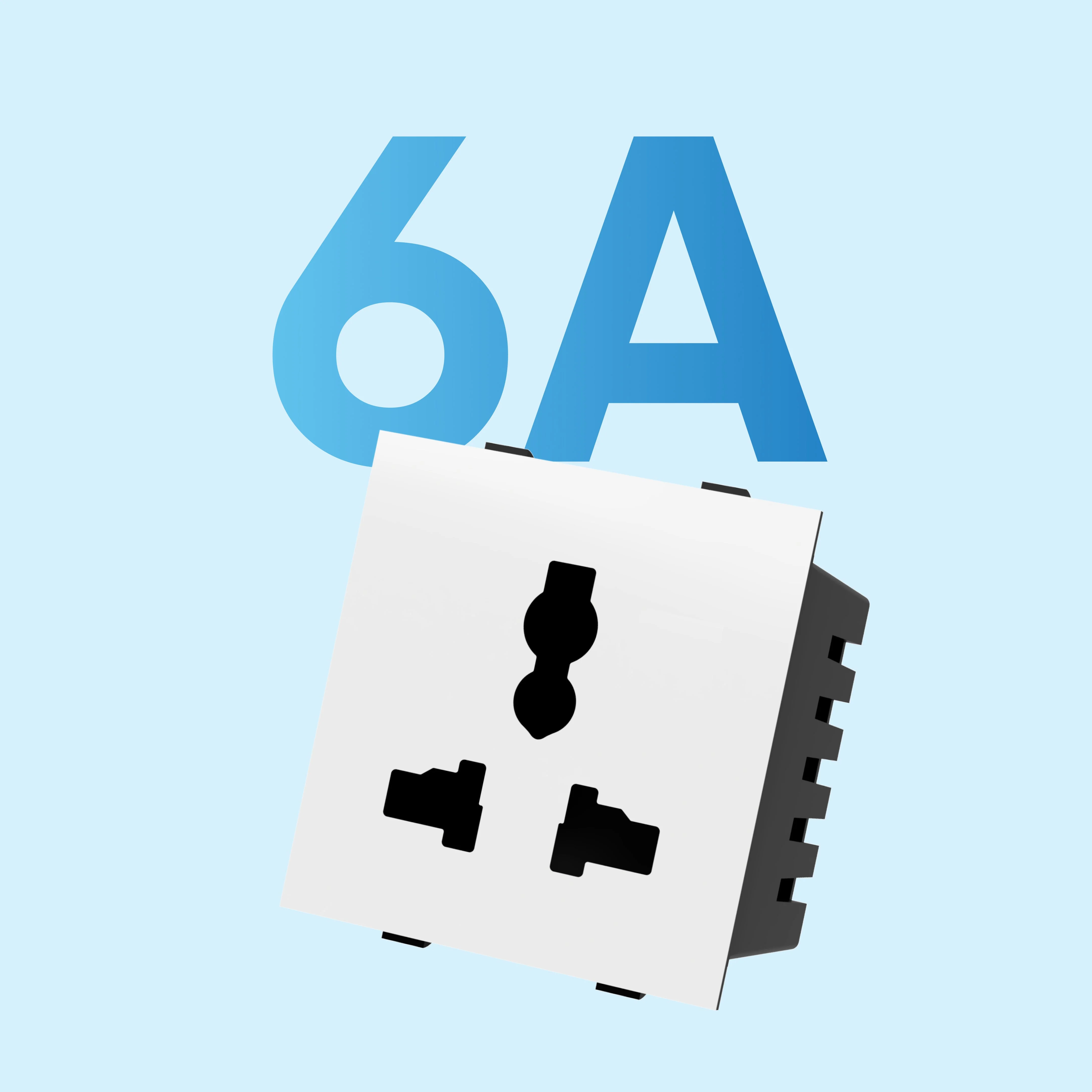 Aziot 6amps Modular Socket (Non-Smart) | Fits Regular Switch Plates - Image 5