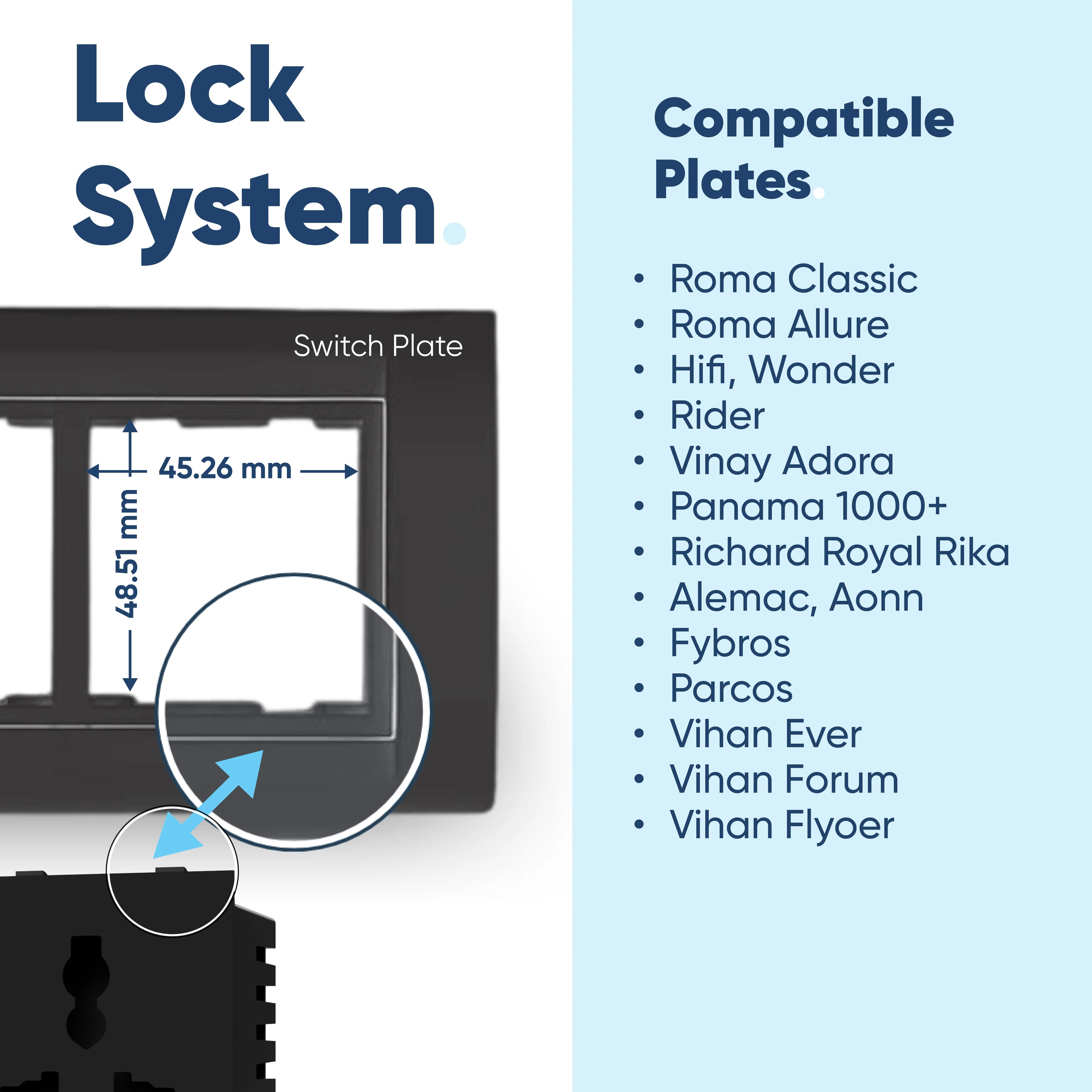 Aziot 6amps Modular Socket (Non-Smart) | Fits Regular Switch Plates - Image 9