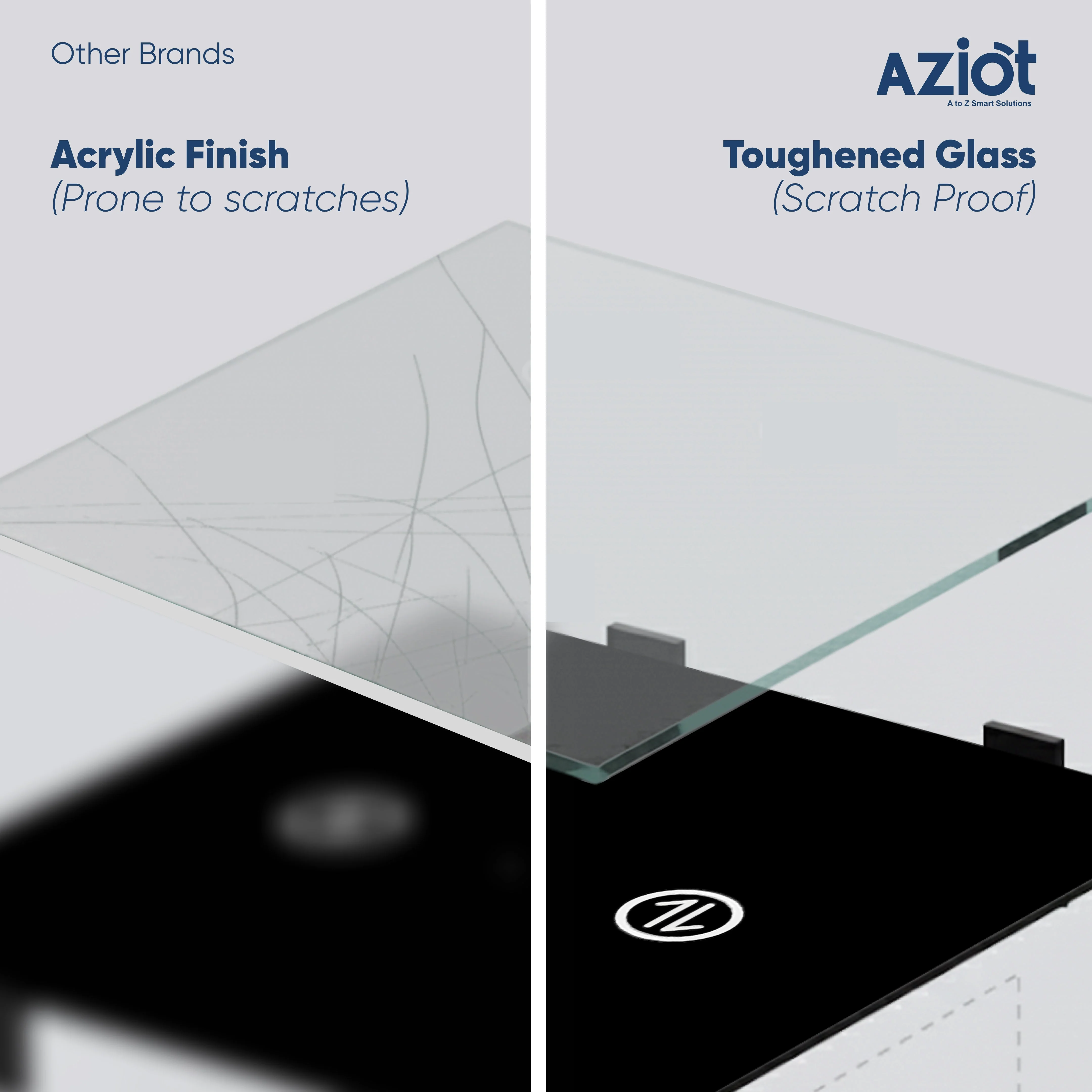AZIOT Smart Modular 2 Way Gang Touch Switch (16 Amps each)- WiFi/Bluetooth - Image 18