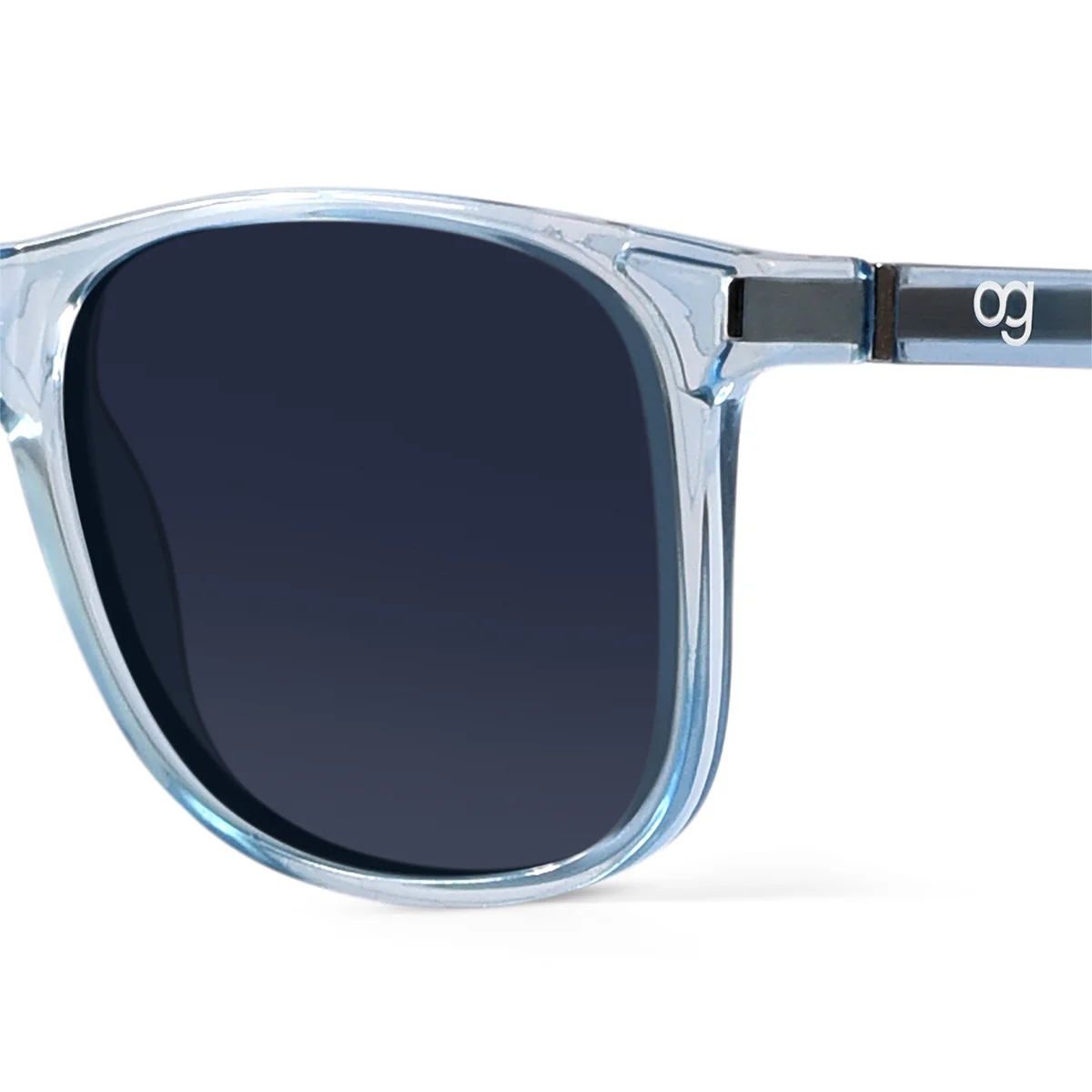 Azure Eyes Polarized Square Sunglasses - Image 2