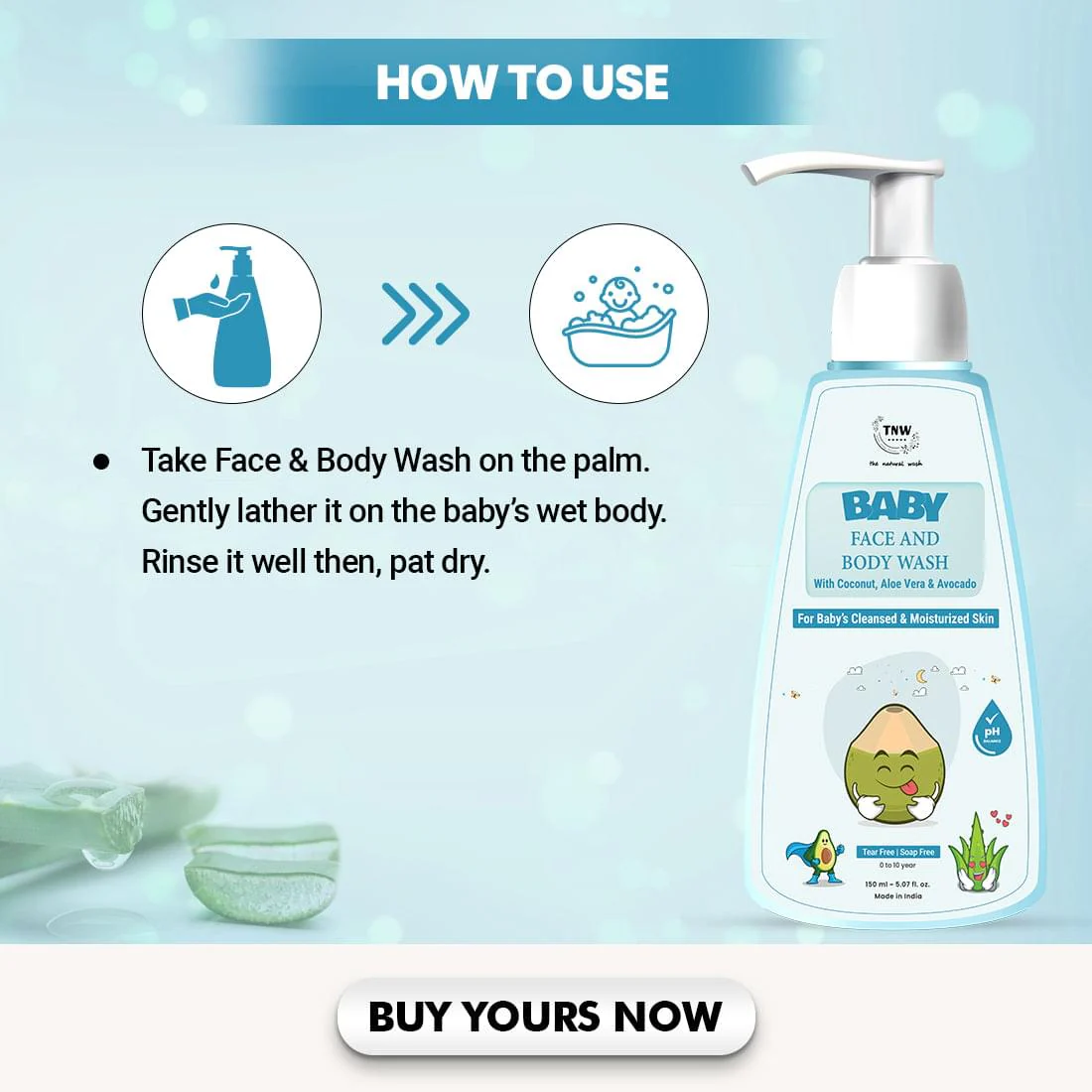 Baby Body Wash for Moisturized Skin. - Image 3