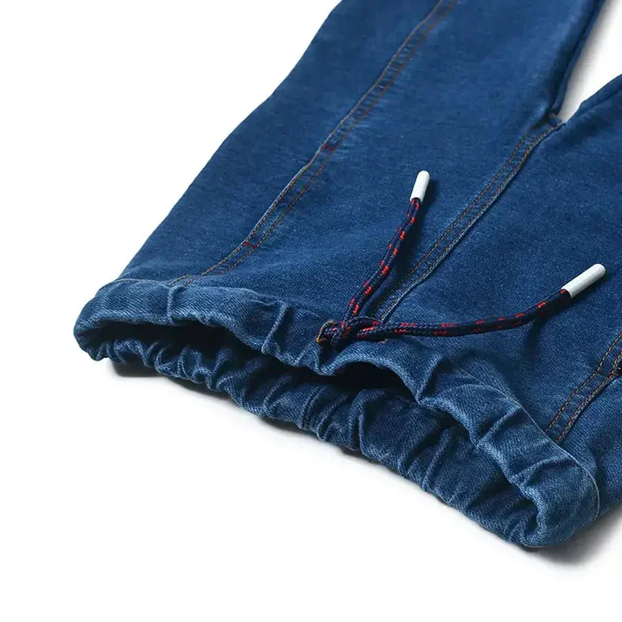 Baby Boys Denim Jogger - Image 7