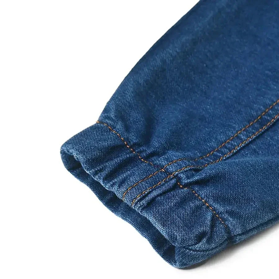 Baby Boys Denim Jogger - Image 8