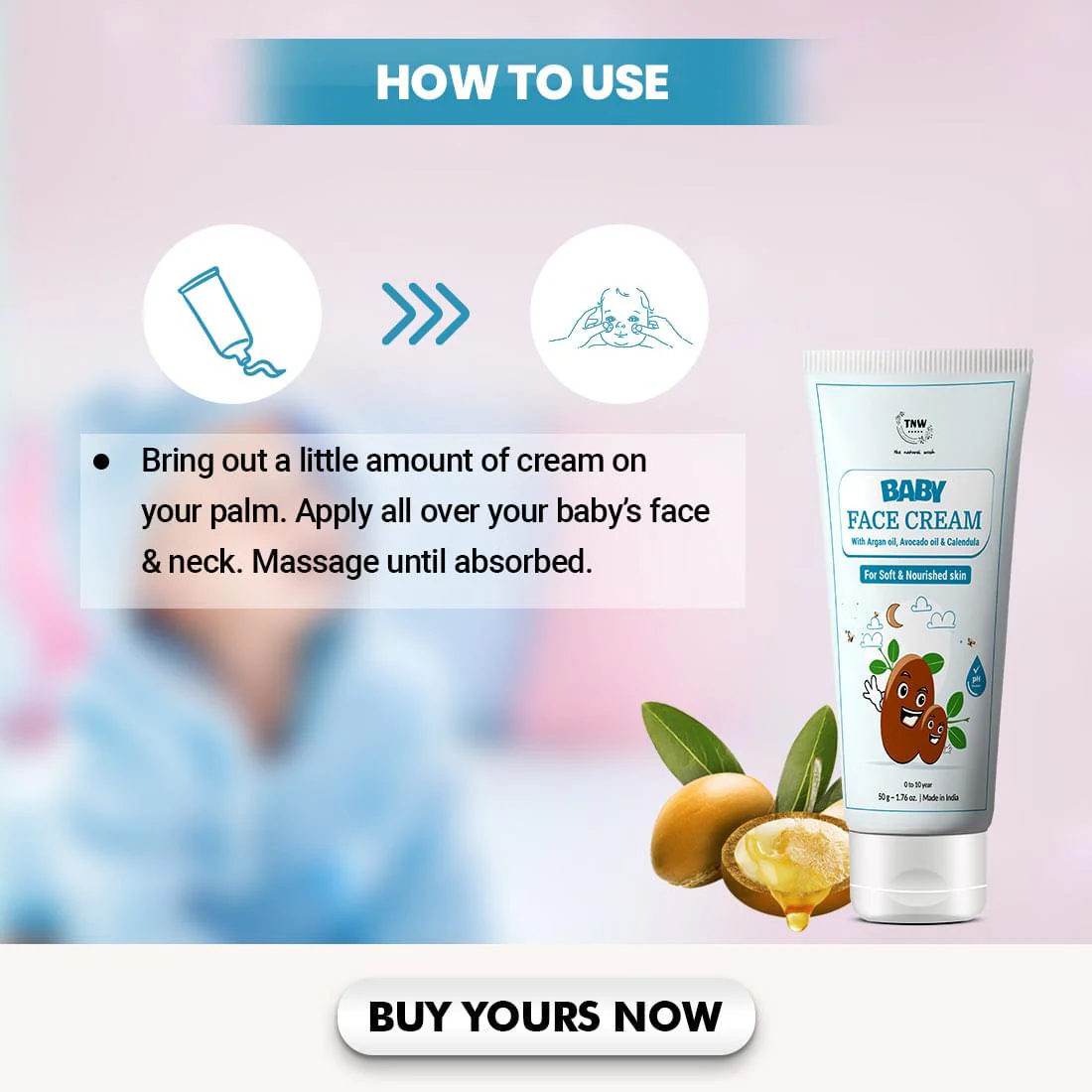 Baby Face Cream for Soft Skin. - Image 6
