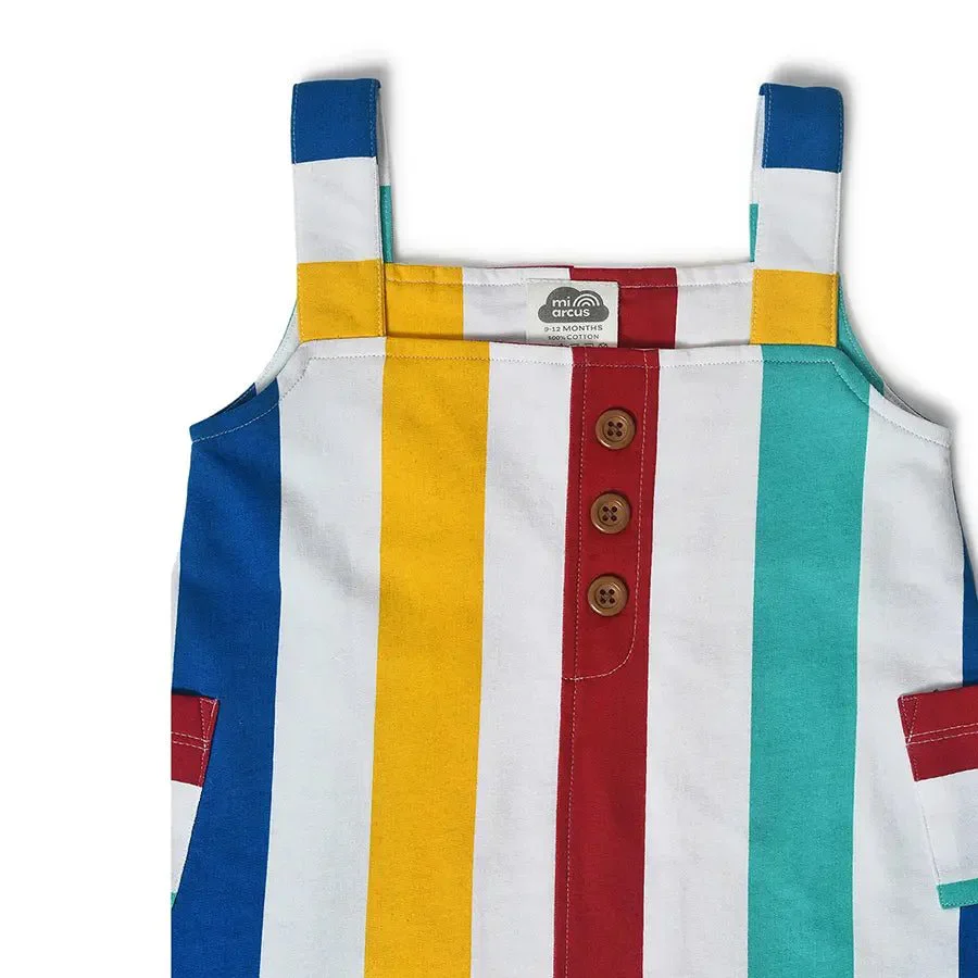 Baby Girls Striped Dress - Image 3