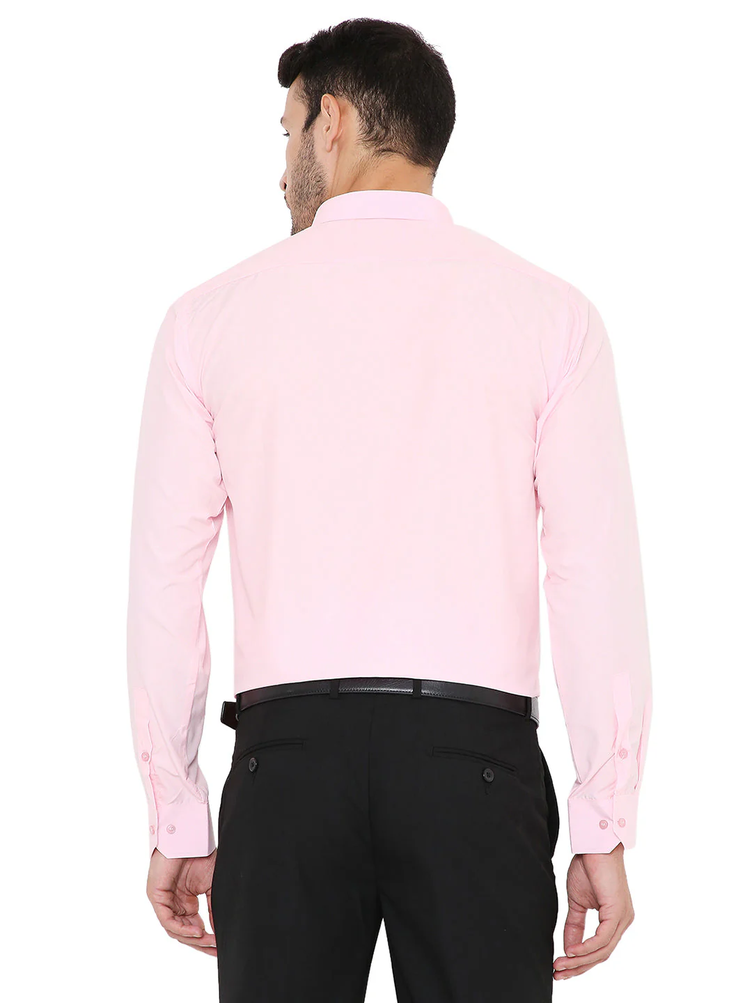 Baby Pink Solid | Slim Fit | Formal Shirt - Image 2