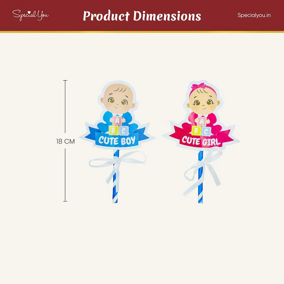 Baby Shower Cake Topper - Image 3