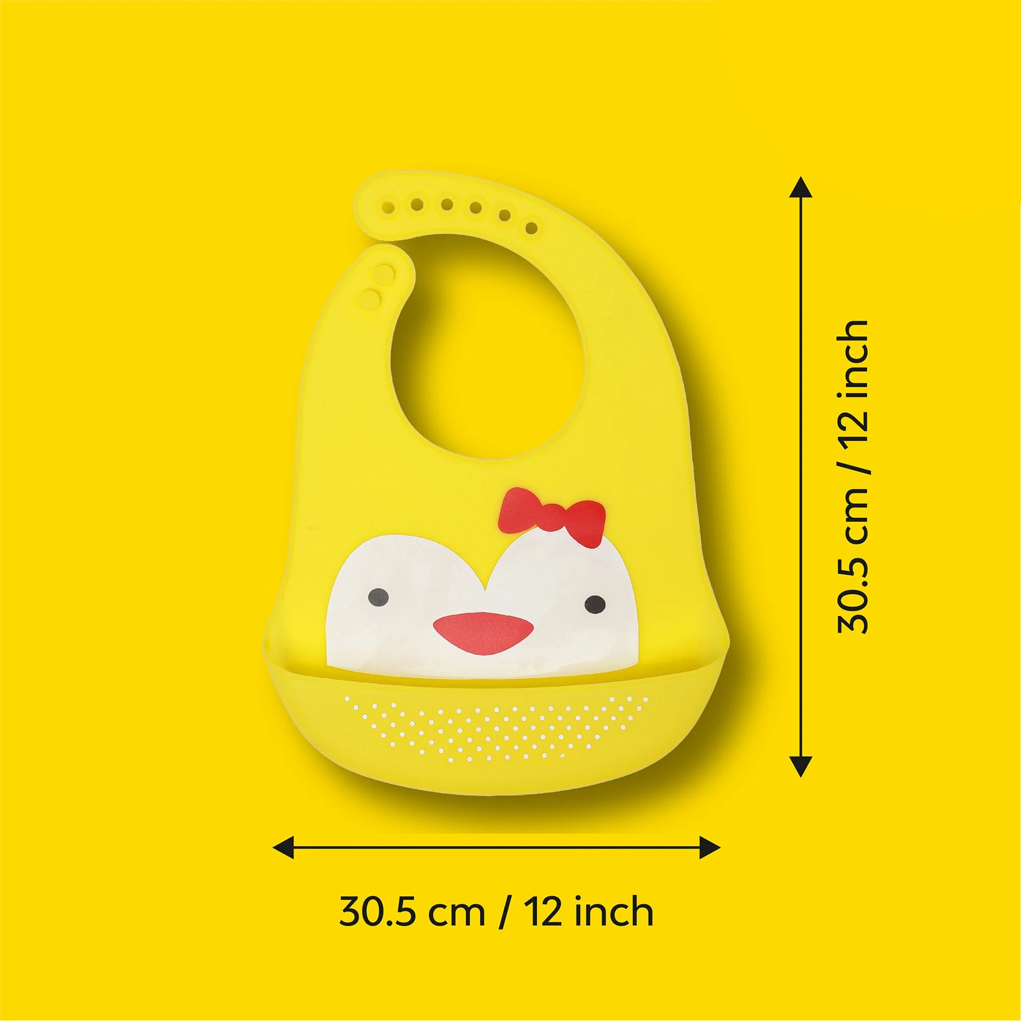 Baby Waterproof Silicone Bib With Pocket - Image 33