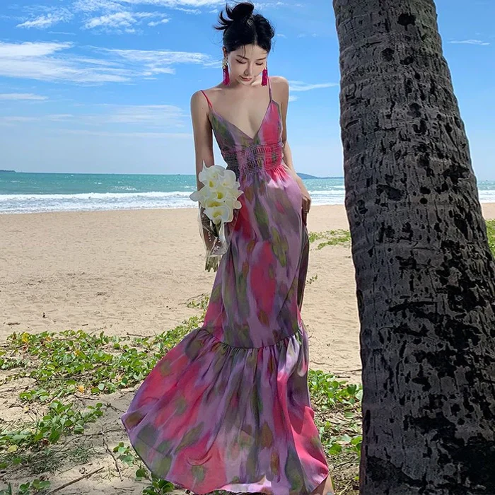 Backless Beach Dress - Image 2