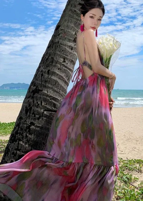 Backless Beach Dress - Image 5