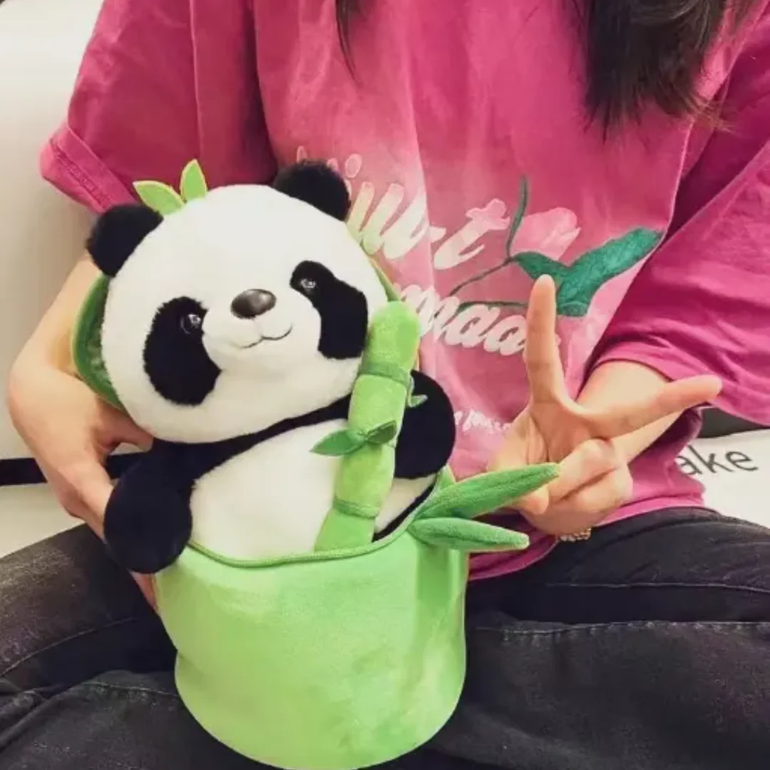 Bamboo Panda Soft Toy – Ultra-Soft, Cute & Cuddly Plush for Kids - Image 4